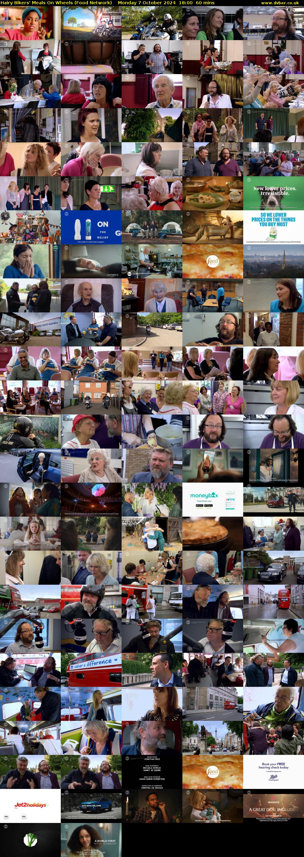 Hairy Bikers' Meals On Wheels (Food Network) Monday 7 October 2024 18:00 - 19:00