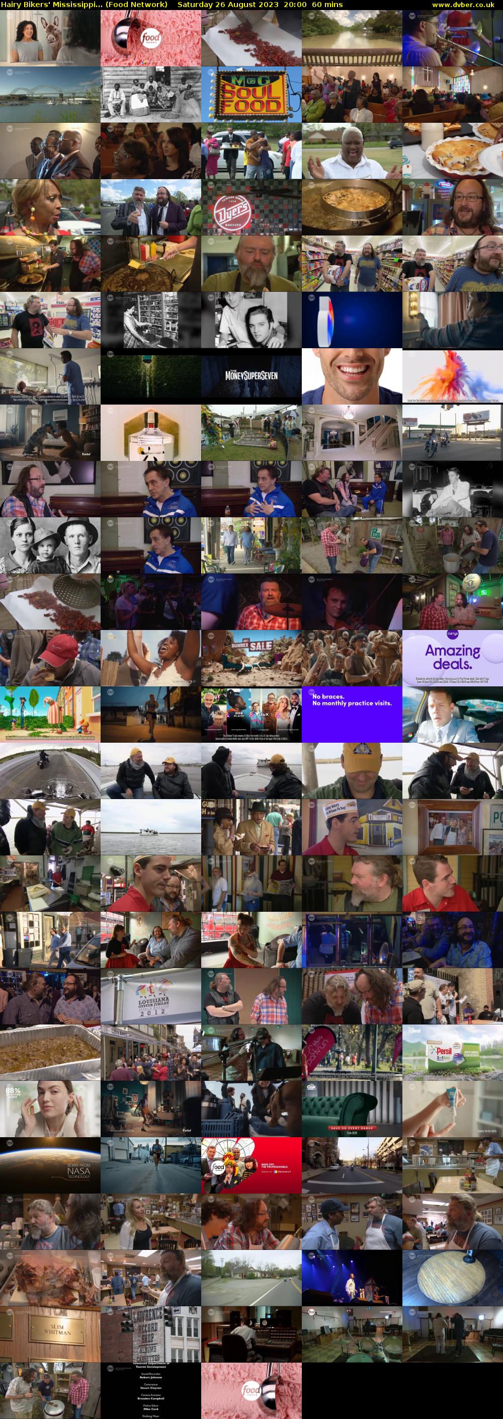 Hairy Bikers' Mississippi... (Food Network) Saturday 26 August 2023 20:00 - 21:00