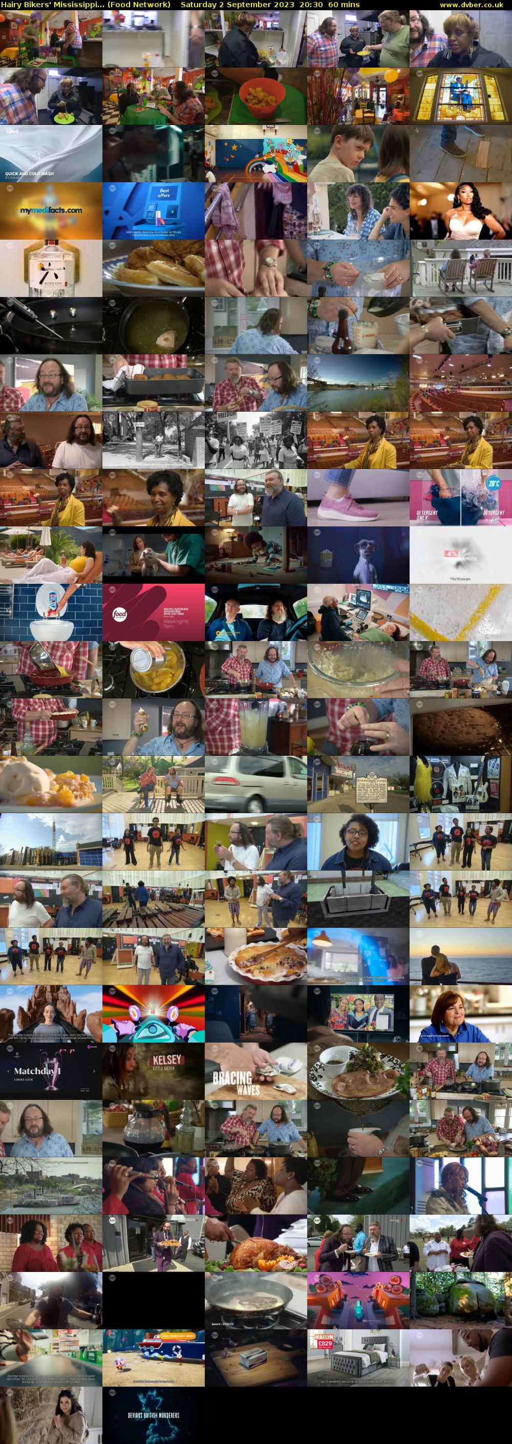 Hairy Bikers' Mississippi... (Food Network) Saturday 2 September 2023 20:30 - 21:30