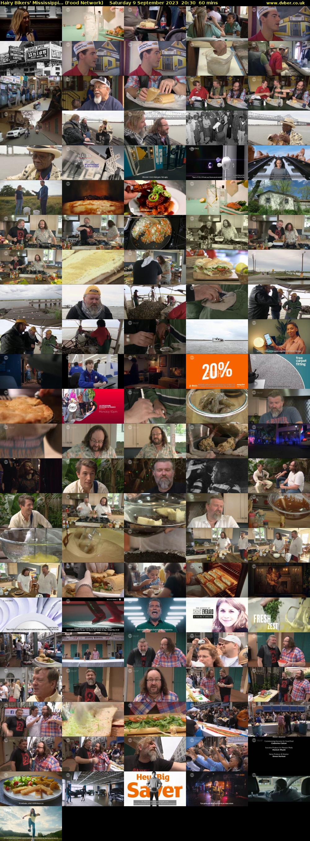 Hairy Bikers' Mississippi... (Food Network) Saturday 9 September 2023 20:30 - 21:30