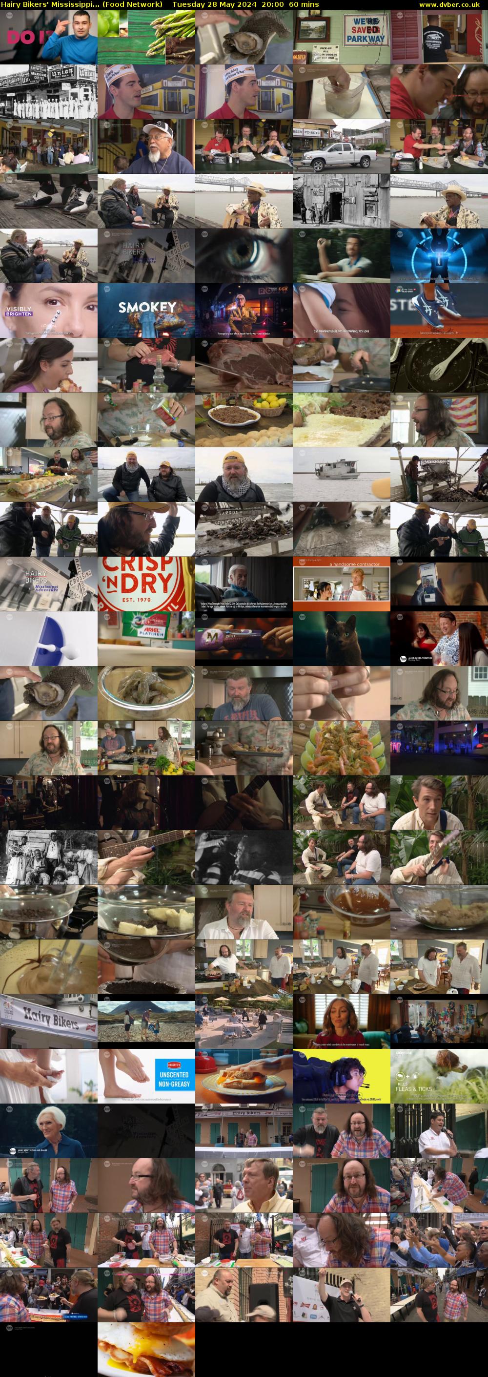 Hairy Bikers' Mississippi... (Food Network) Tuesday 28 May 2024 20:00 - 21:00