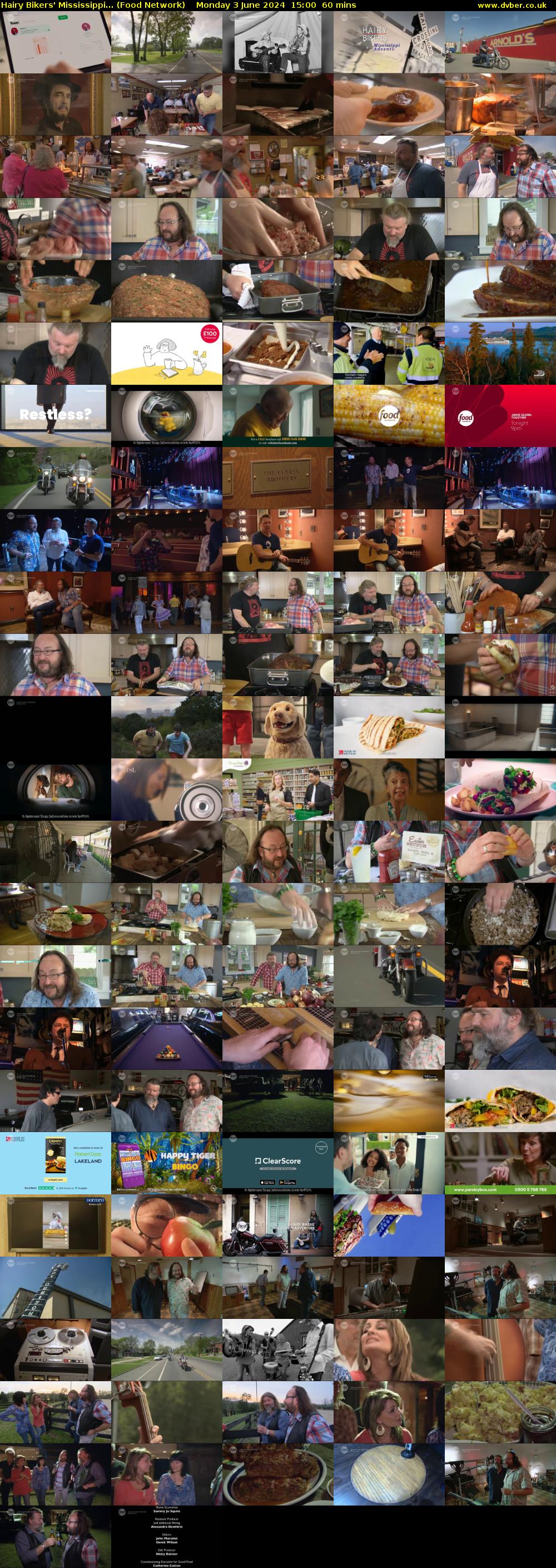 Hairy Bikers' Mississippi... (Food Network) Monday 3 June 2024 15:00 - 16:00