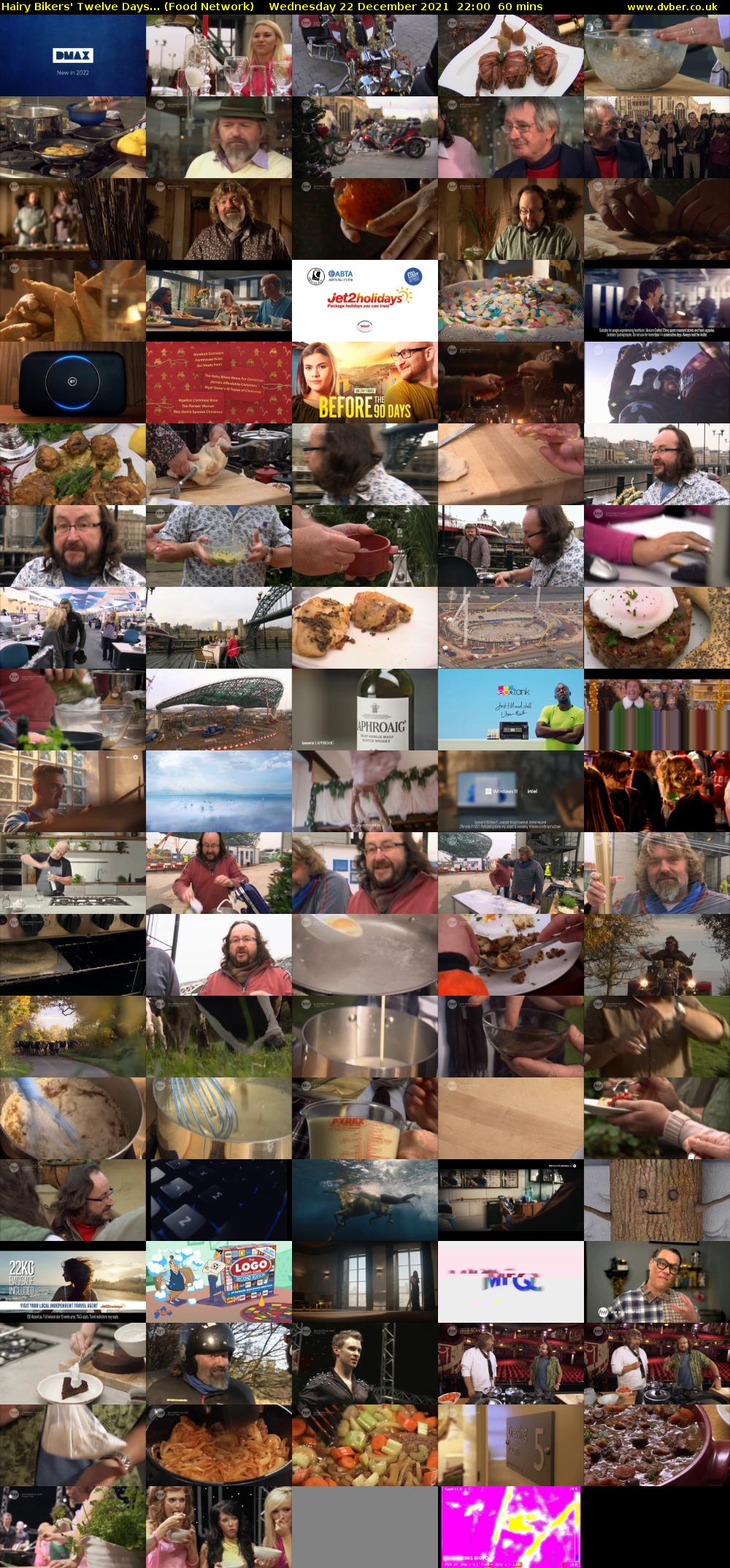 Hairy Bikers' Twelve Days... (Food Network) Wednesday 22 December 2021 22:00 - 23:00