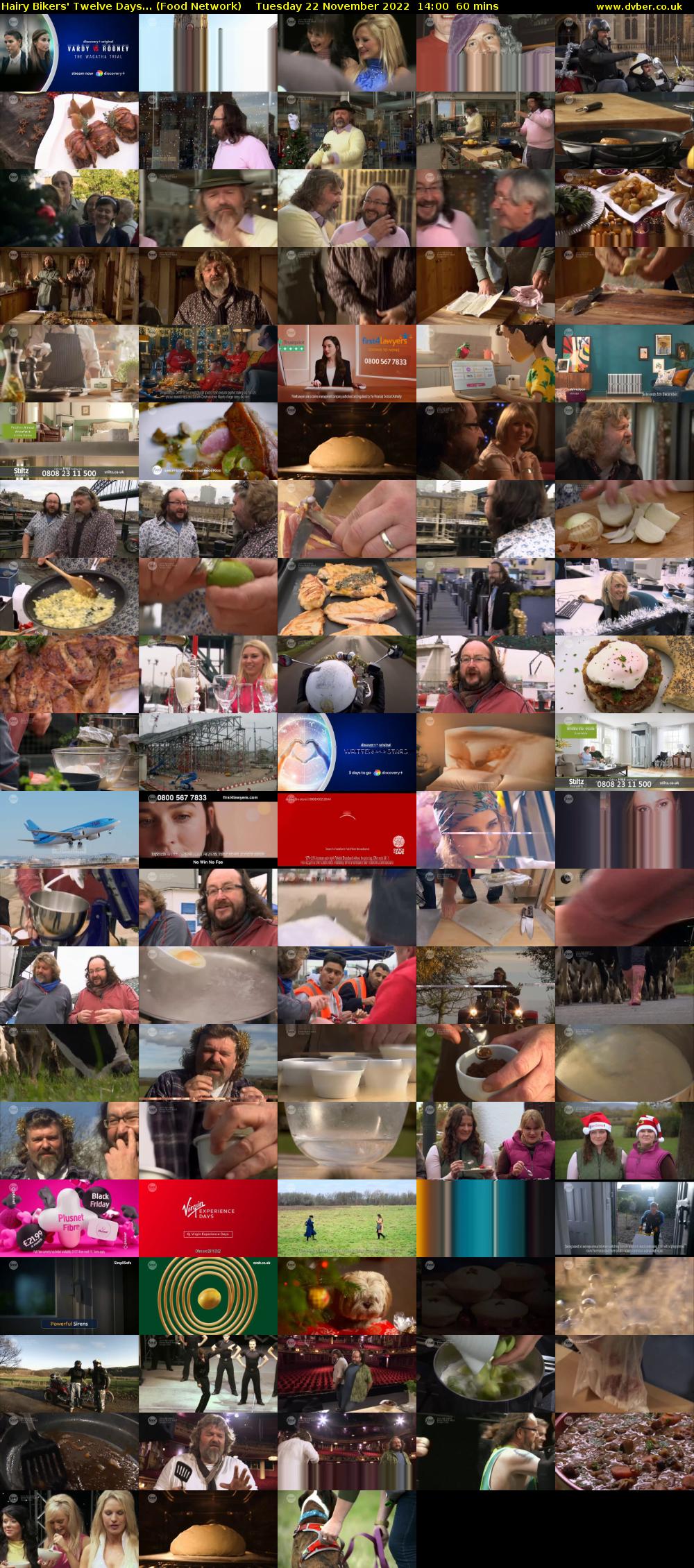 Hairy Bikers' Twelve Days... (Food Network) Tuesday 22 November 2022 14:00 - 15:00