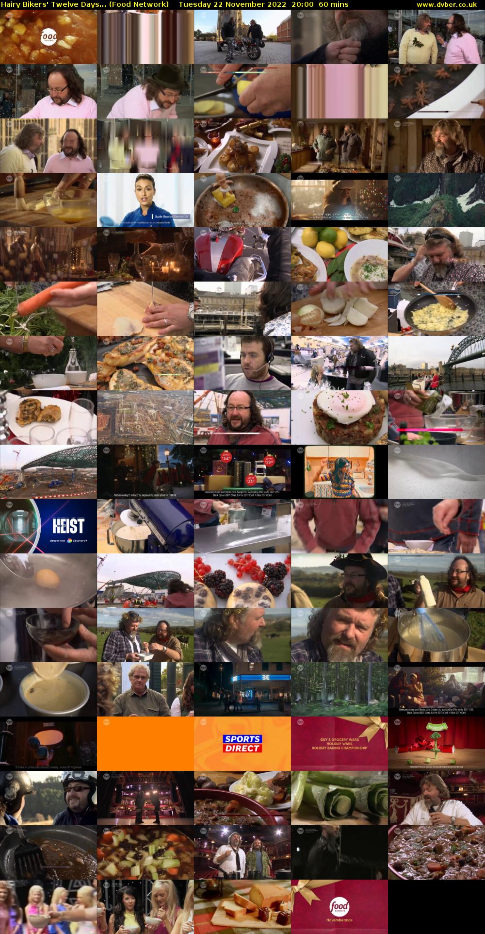 Hairy Bikers' Twelve Days... (Food Network) Tuesday 22 November 2022 20:00 - 21:00