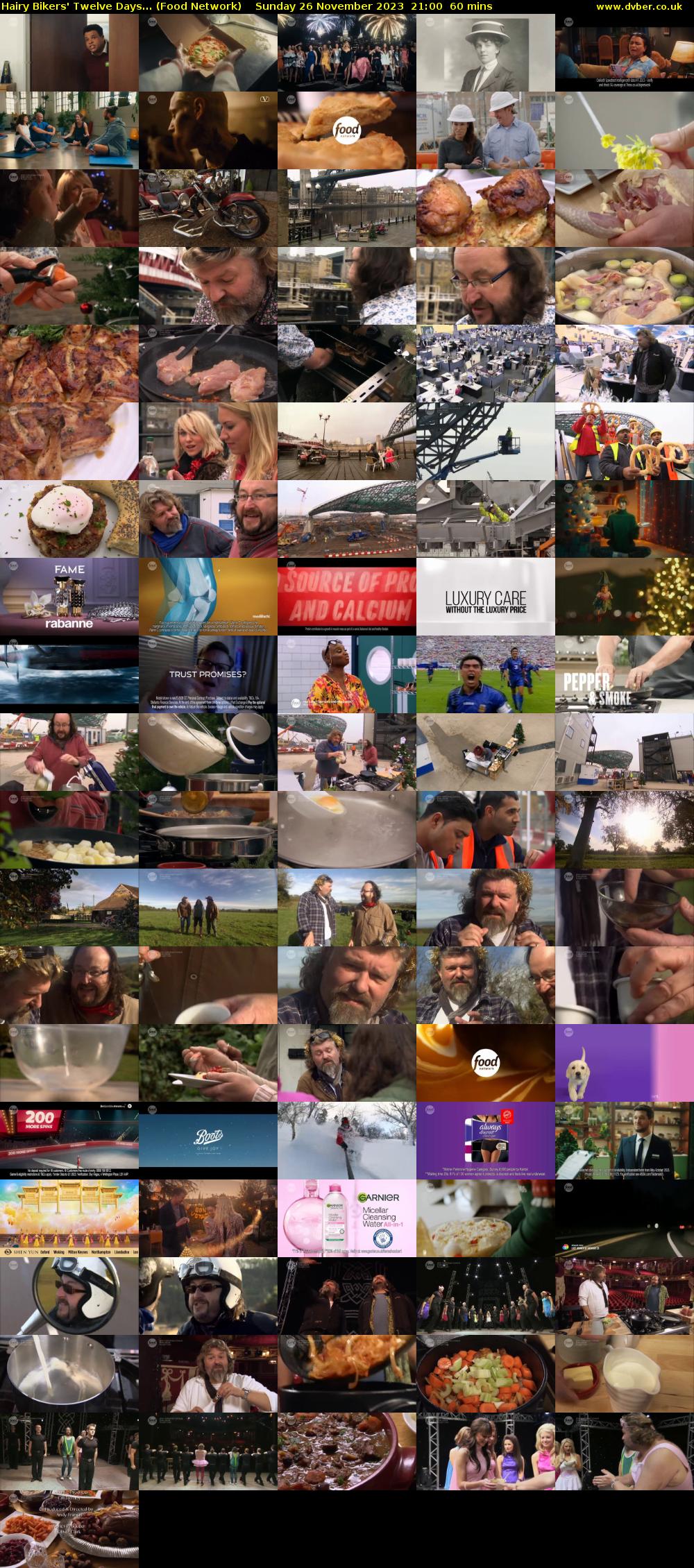 Hairy Bikers' Twelve Days... (Food Network) Sunday 26 November 2023 21:00 - 22:00