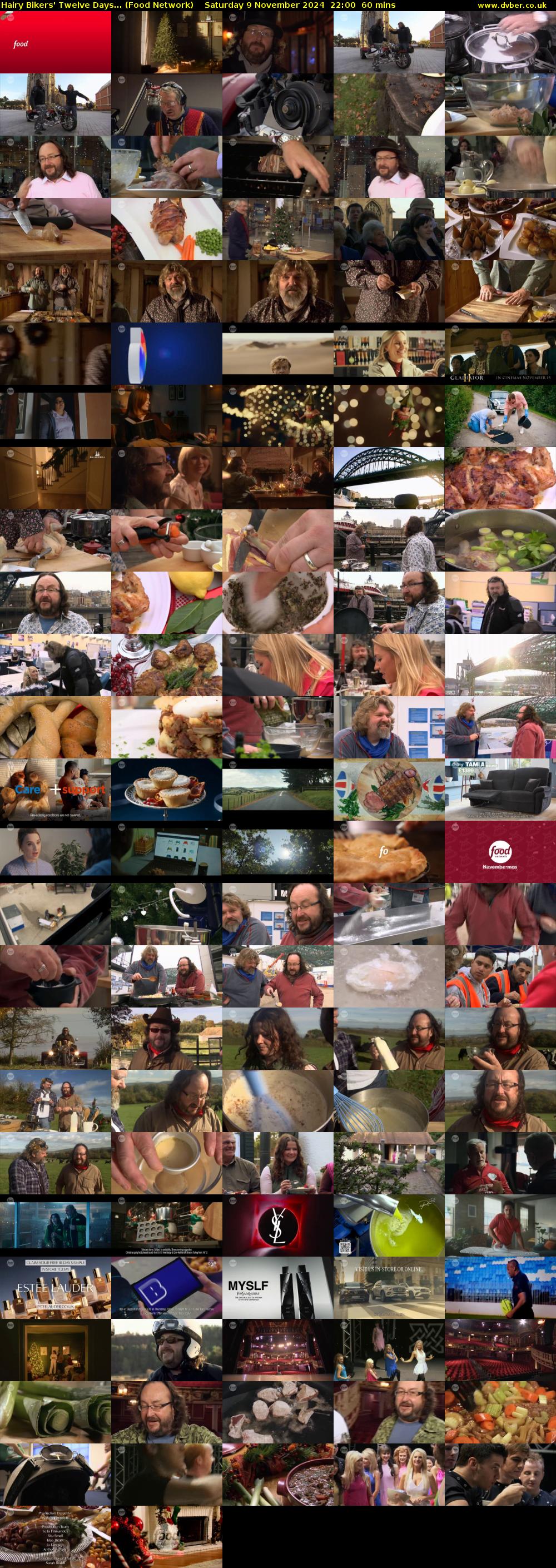 Hairy Bikers' Twelve Days... (Food Network) Saturday 9 November 2024 22:00 - 23:00