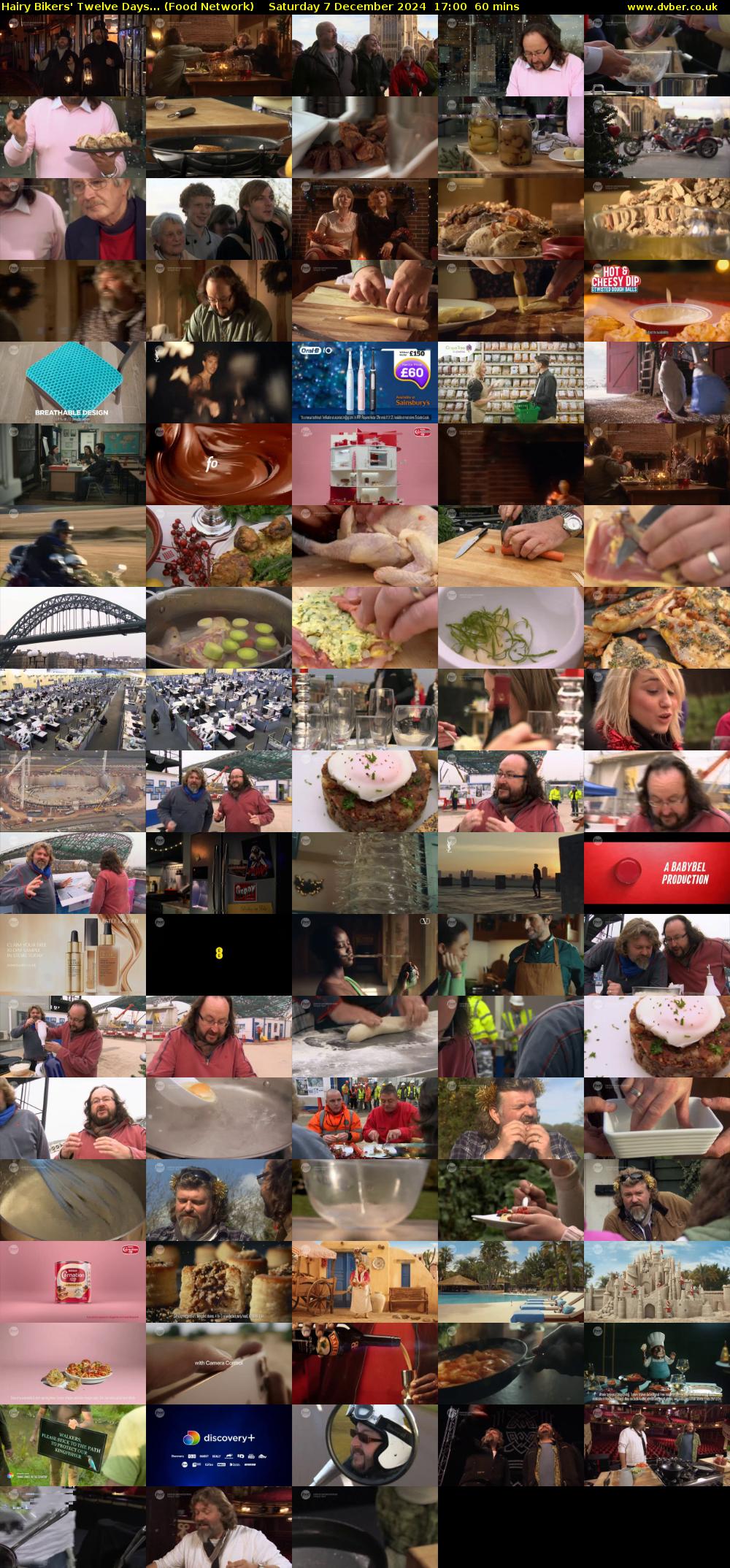 Hairy Bikers' Twelve Days... (Food Network) Saturday 7 December 2024 17:00 - 18:00