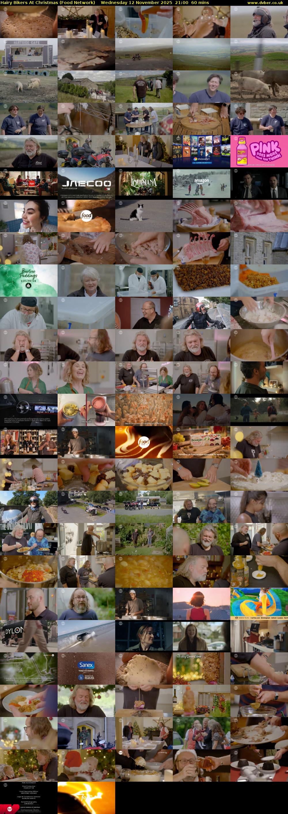 Hairy Bikers At Christmas (Food Network) Wednesday 12 November 2025 21:00 - 22:00