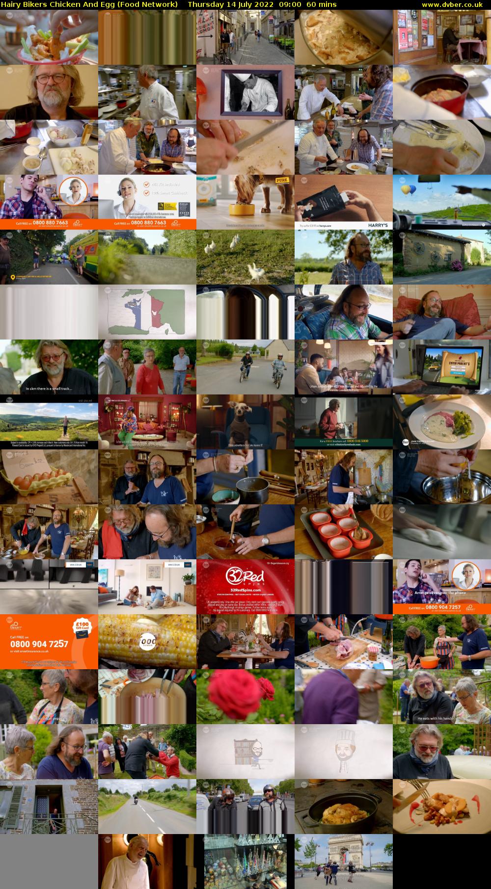 Hairy Bikers Chicken And Egg (Food Network) Thursday 14 July 2022 09:00 - 10:00