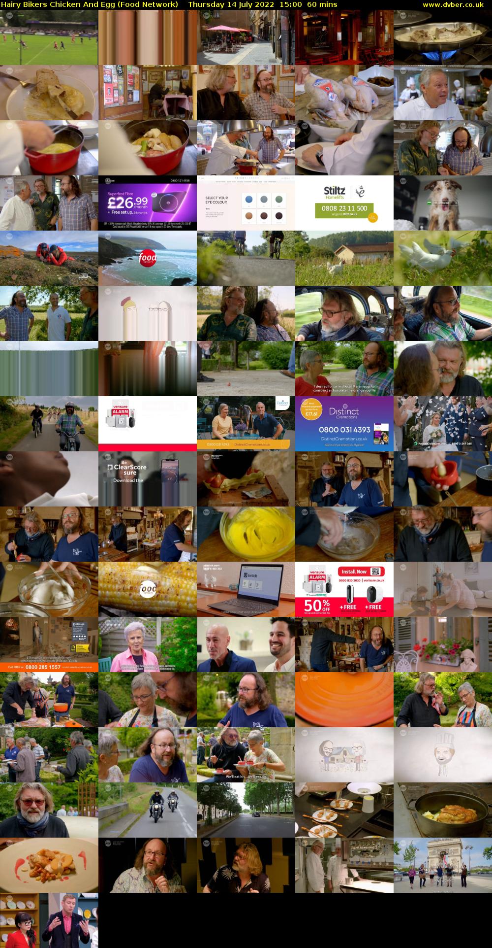 Hairy Bikers Chicken And Egg (Food Network) Thursday 14 July 2022 15:00 - 16:00