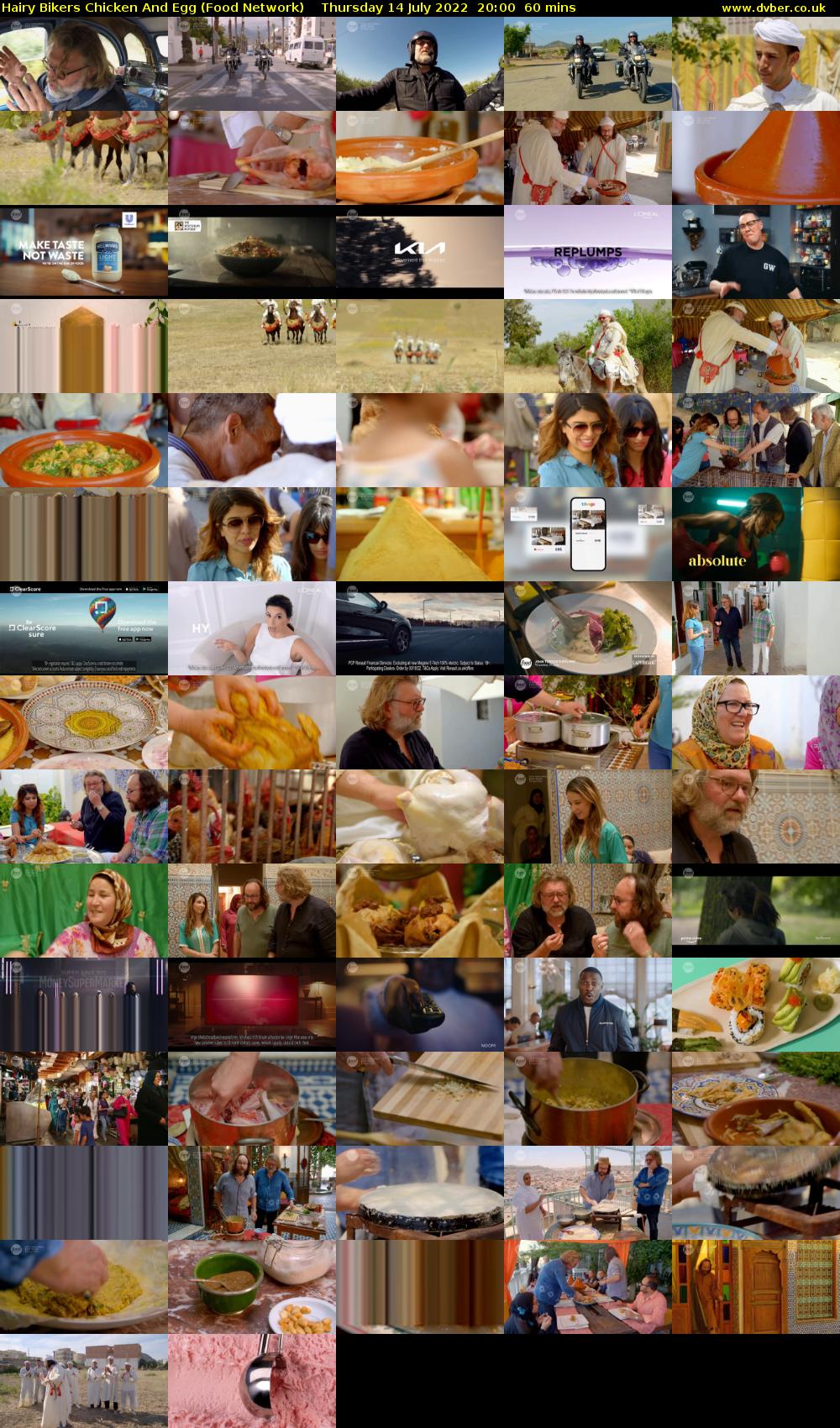 Hairy Bikers Chicken And Egg (Food Network) Thursday 14 July 2022 20:00 - 21:00