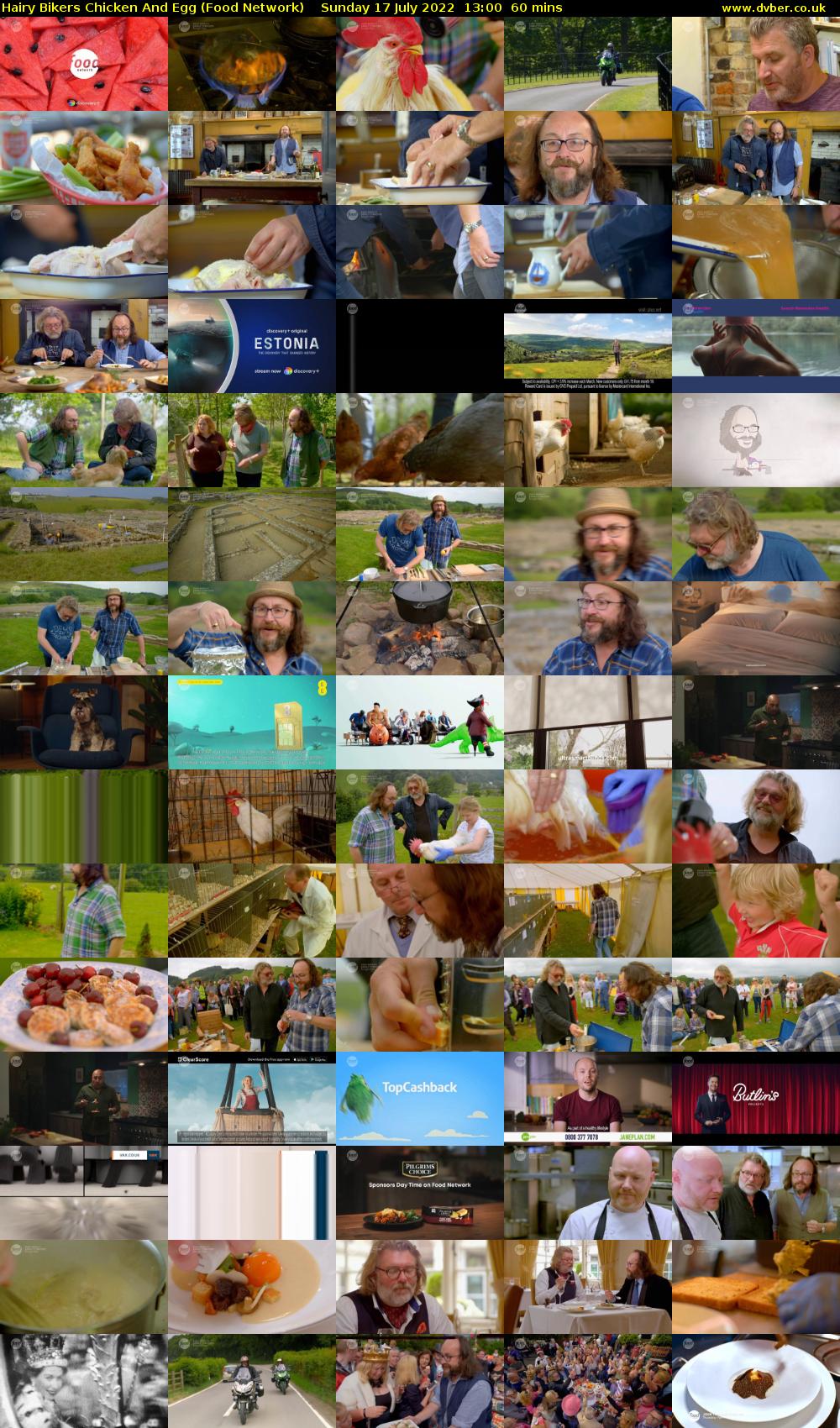 Hairy Bikers Chicken And Egg (Food Network) Sunday 17 July 2022 13:00 - 14:00