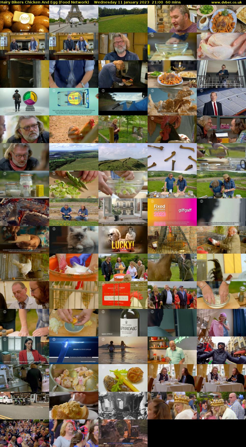 Hairy Bikers Chicken And Egg (Food Network) Wednesday 11 January 2023 21:00 - 22:00