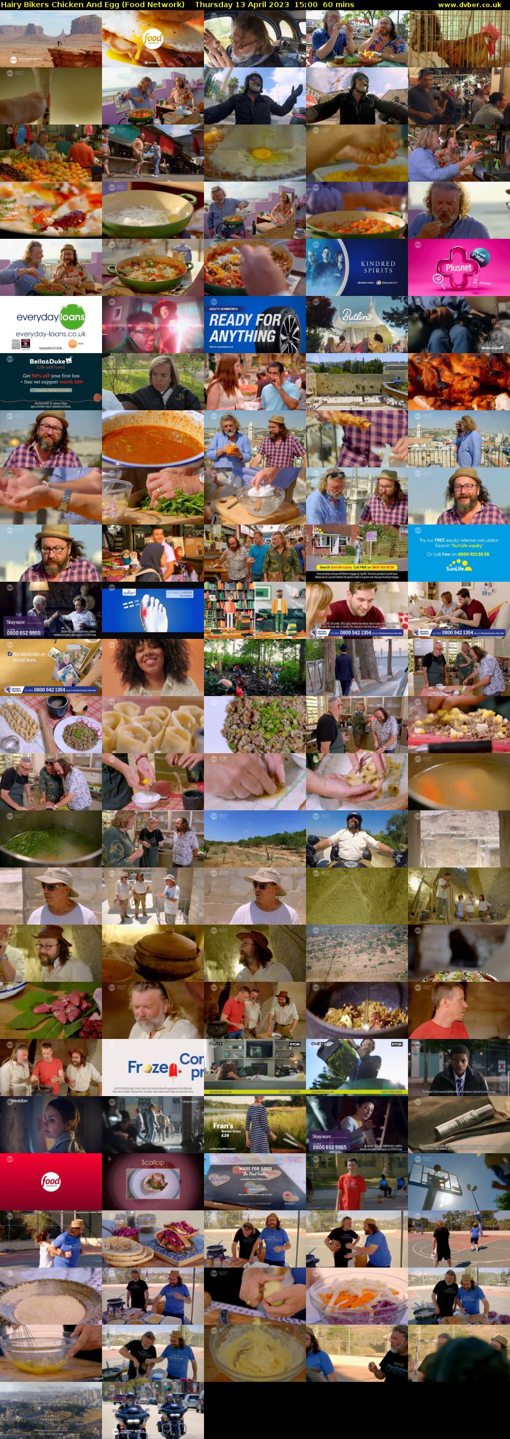 Hairy Bikers Chicken And Egg (Food Network) Thursday 13 April 2023 15:00 - 16:00