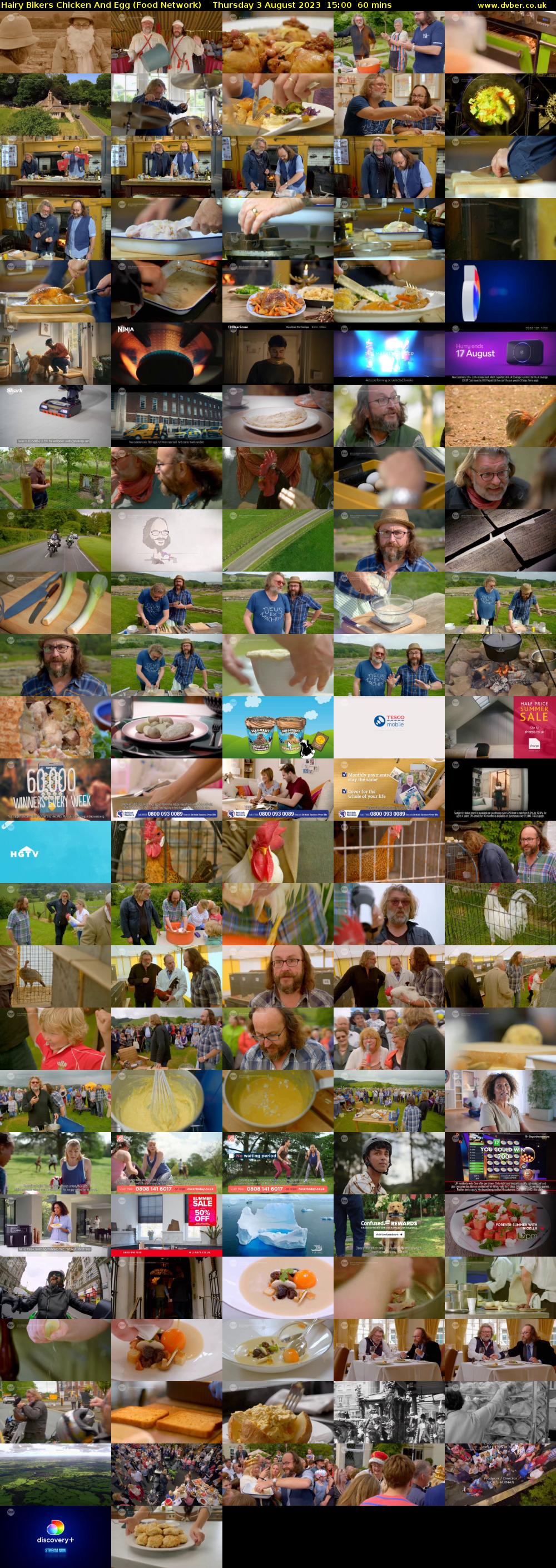 Hairy Bikers Chicken And Egg (Food Network) Thursday 3 August 2023 15:00 - 16:00