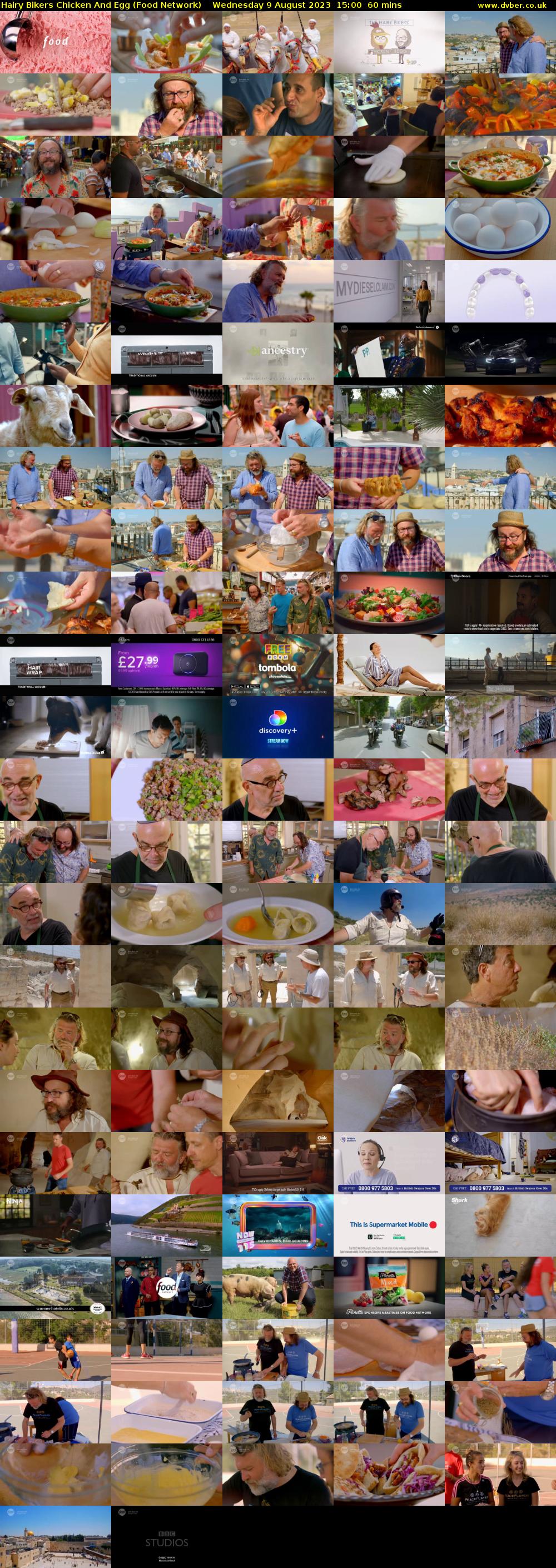 Hairy Bikers Chicken And Egg (Food Network) Wednesday 9 August 2023 15:00 - 16:00