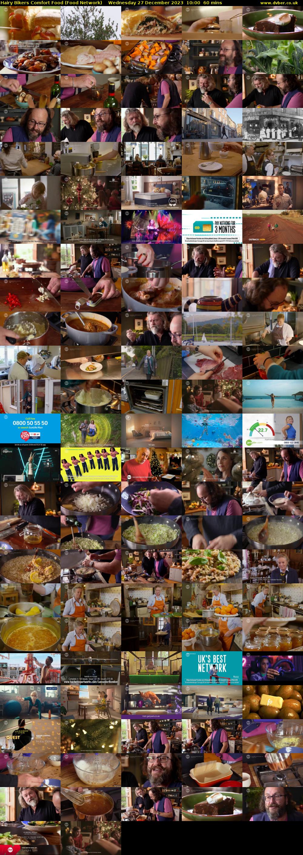 Hairy Bikers Comfort Food (Food Network) Wednesday 27 December 2023 10:00 - 11:00