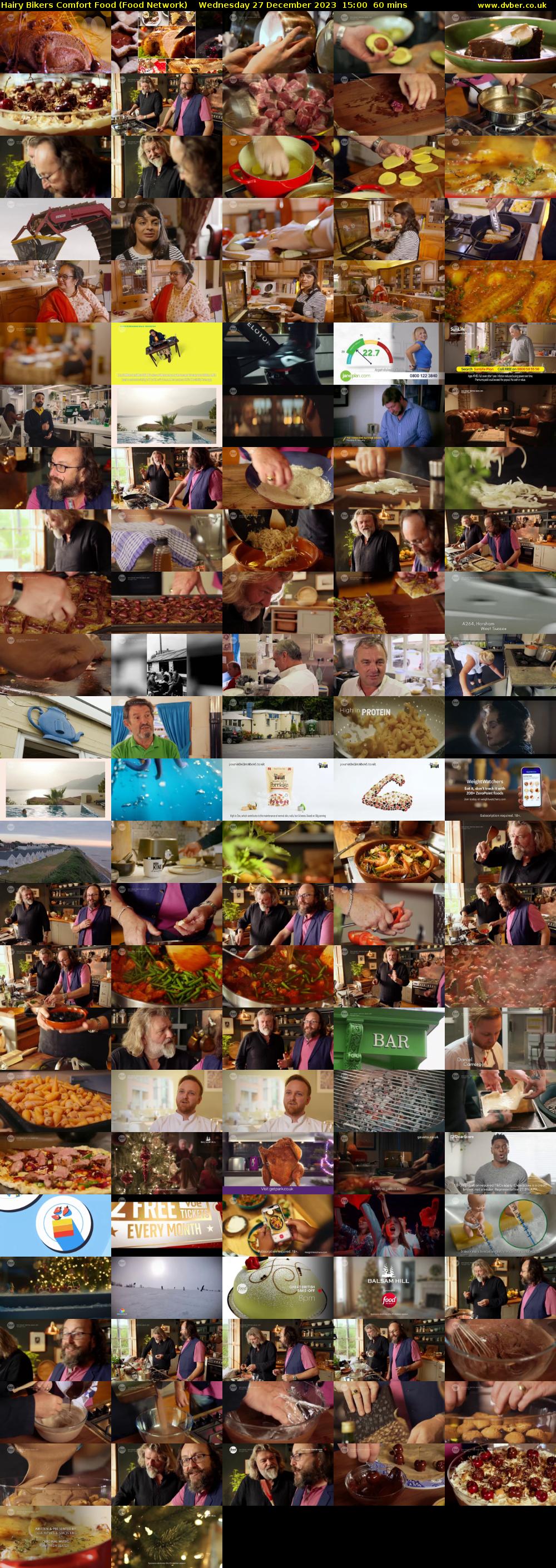 Hairy Bikers Comfort Food (Food Network) Wednesday 27 December 2023 15:00 - 16:00