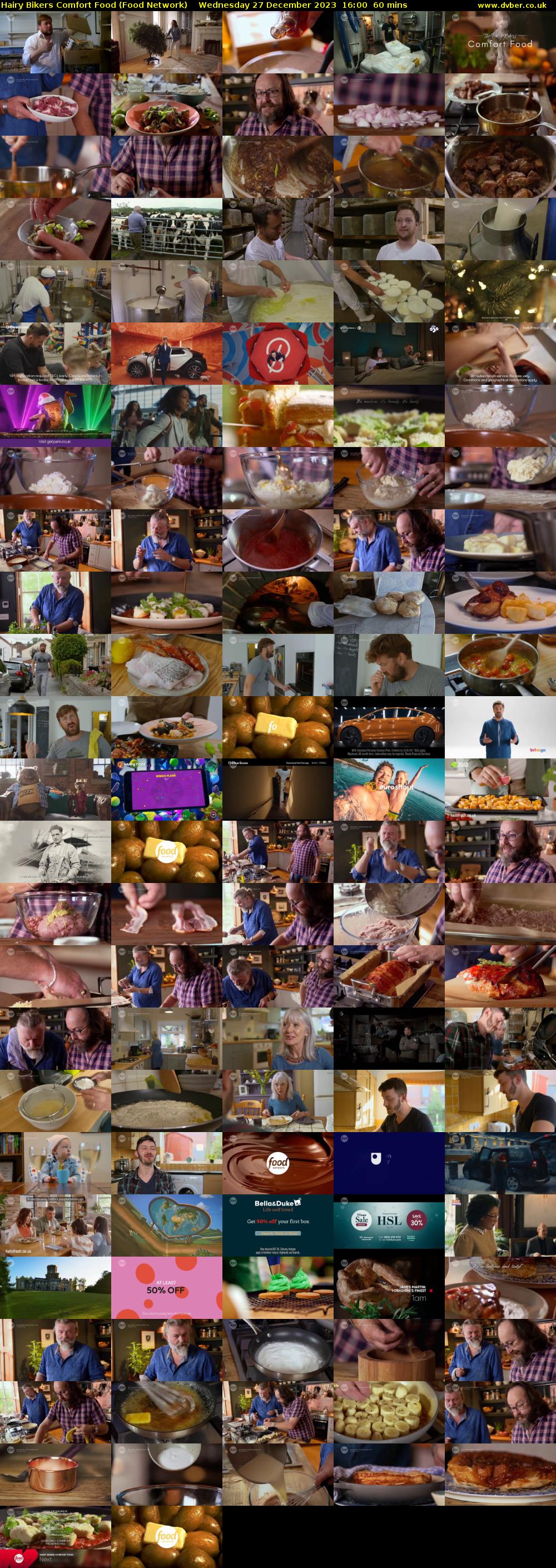 Hairy Bikers Comfort Food (Food Network) Wednesday 27 December 2023 16:00 - 17:00