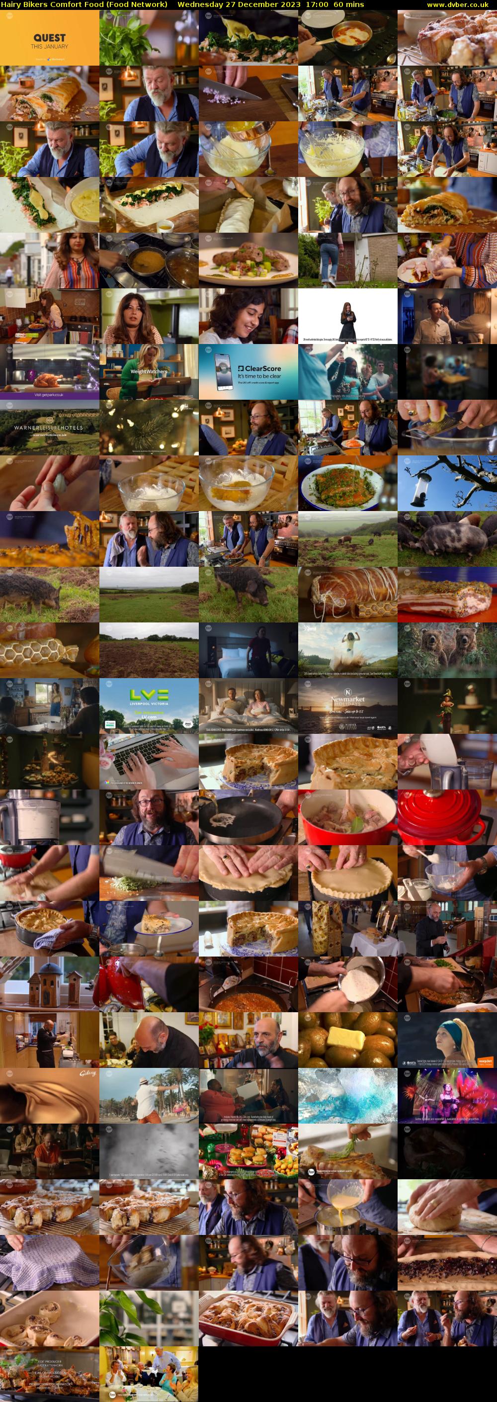 Hairy Bikers Comfort Food (Food Network) Wednesday 27 December 2023 17:00 - 18:00