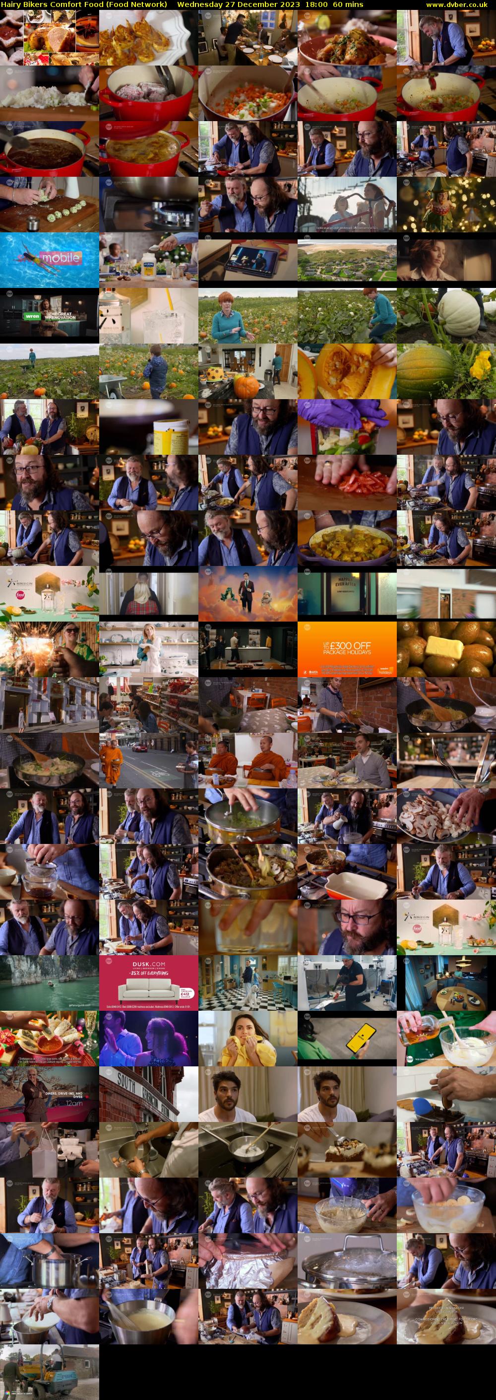 Hairy Bikers Comfort Food (Food Network) Wednesday 27 December 2023 18:00 - 19:00
