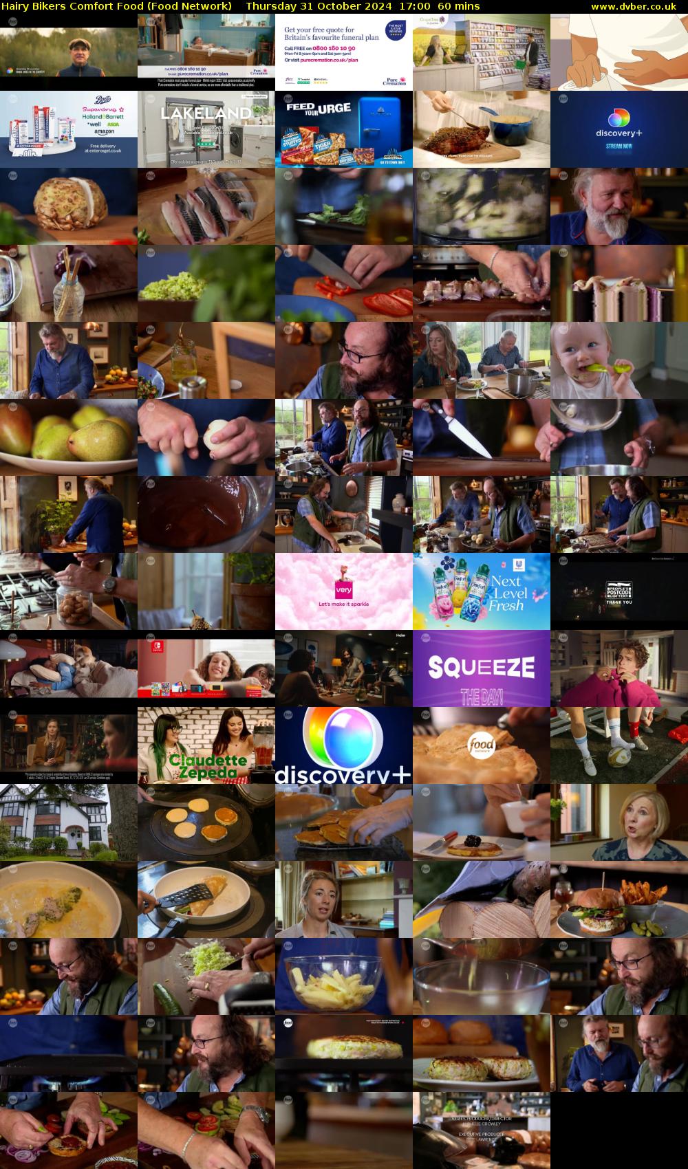 Hairy Bikers Comfort Food (Food Network) Thursday 31 October 2024 17:00 - 18:00