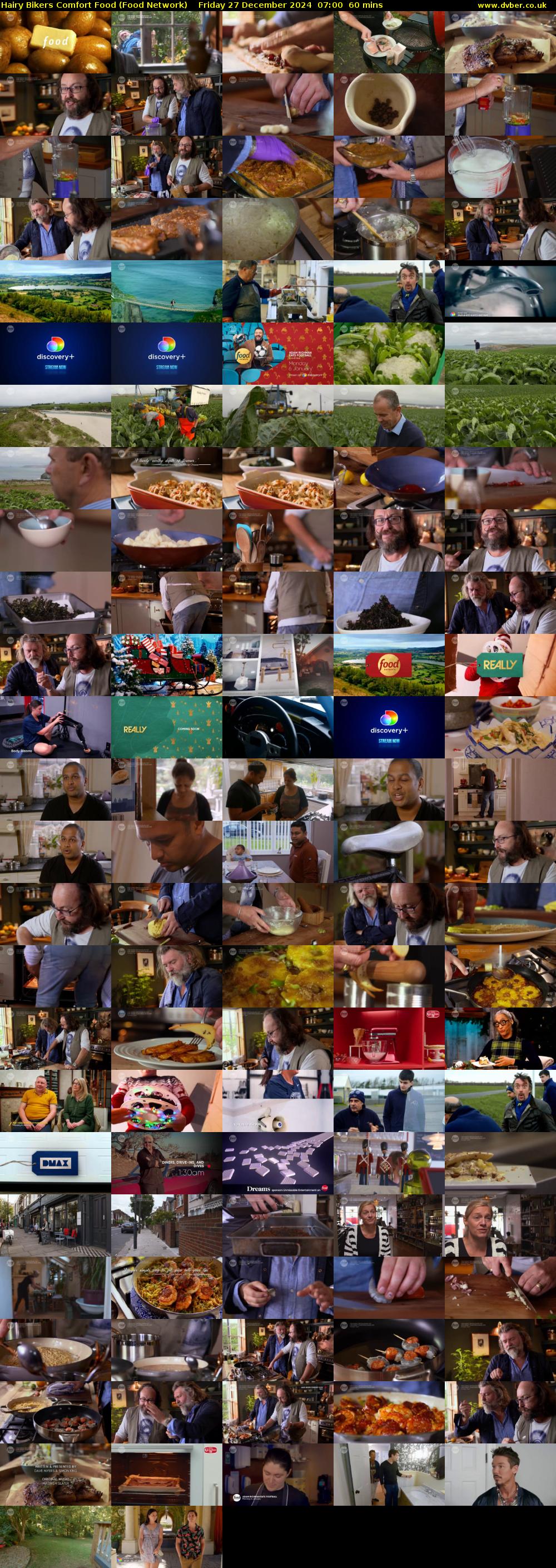 Hairy Bikers Comfort Food (Food Network) Friday 27 December 2024 07:00 - 08:00