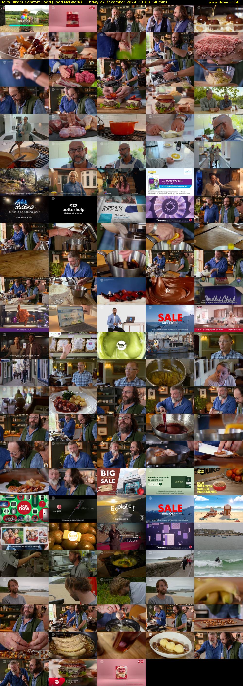 Hairy Bikers Comfort Food (Food Network) Friday 27 December 2024 11:00 - 12:00
