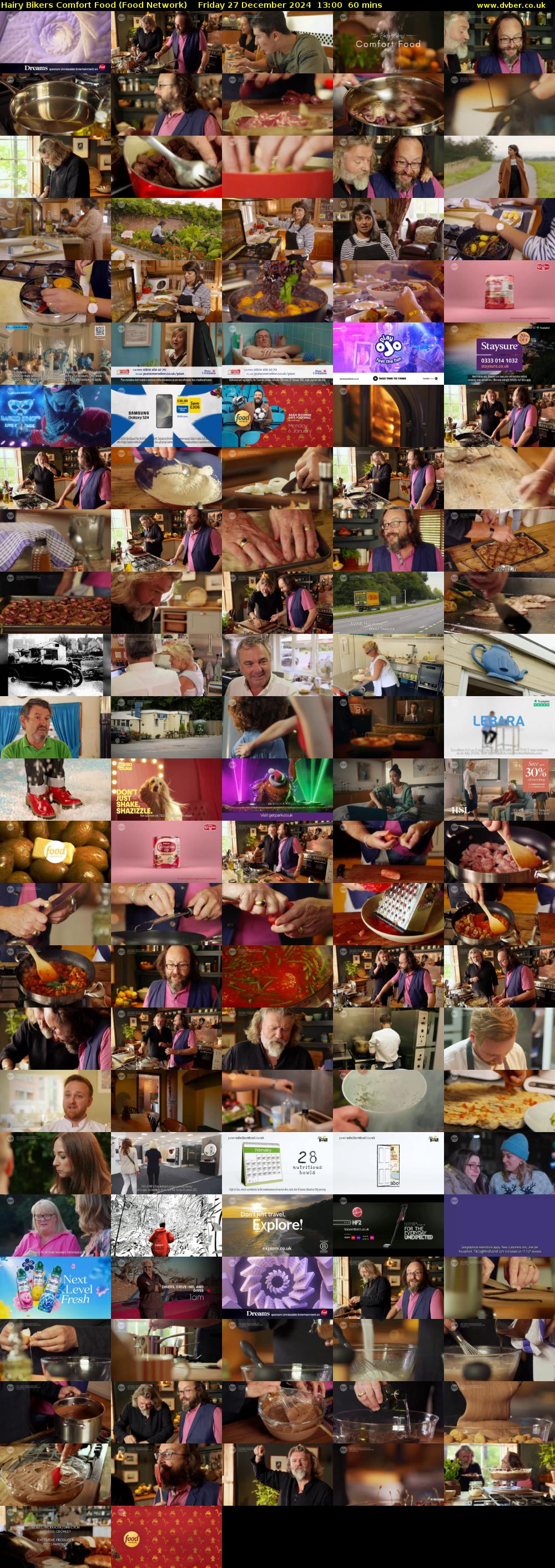 Hairy Bikers Comfort Food (Food Network) Friday 27 December 2024 13:00 - 14:00