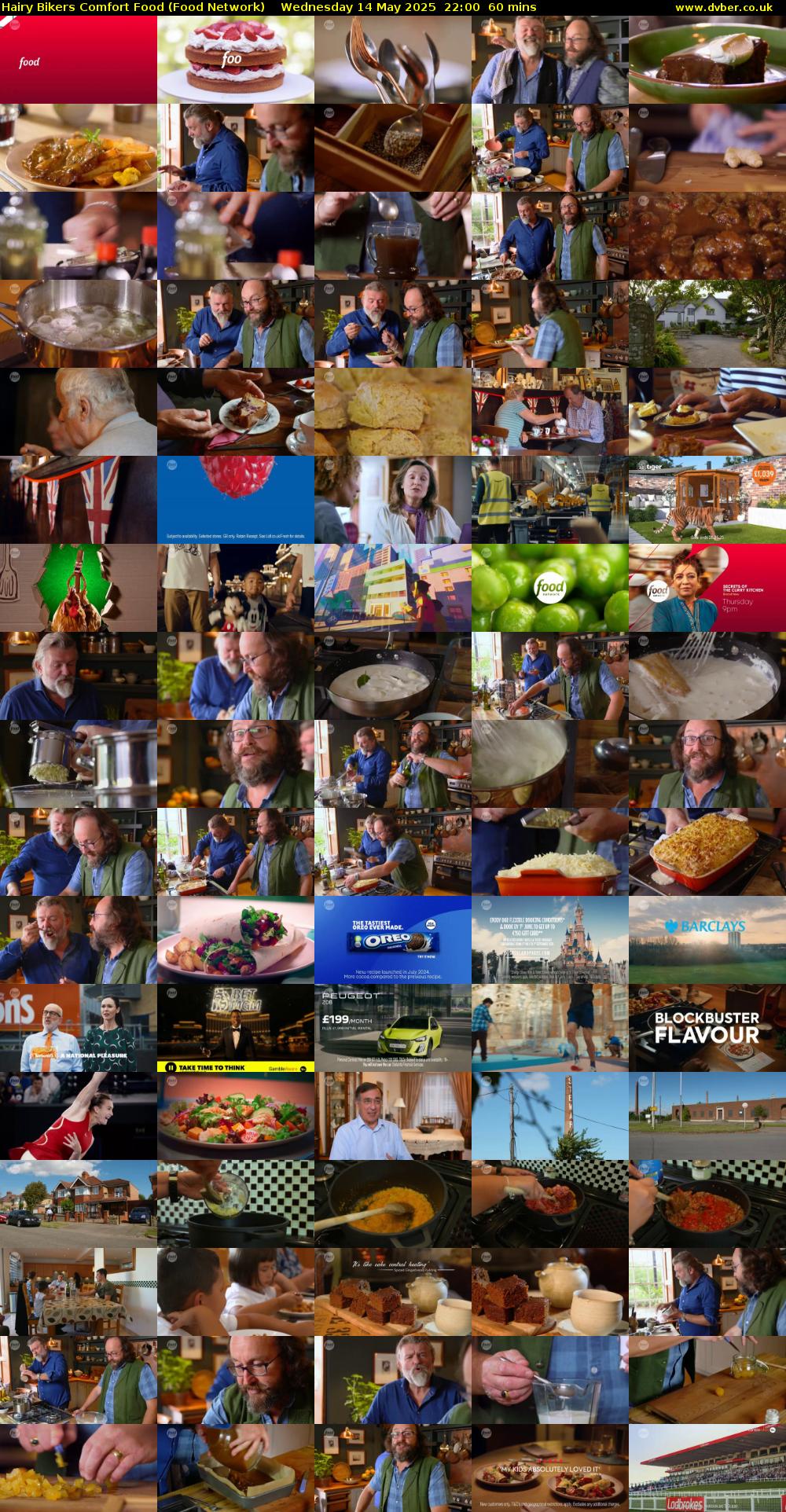 Hairy Bikers Comfort Food (Food Network) Wednesday 14 May 2025 22:00 - 23:00