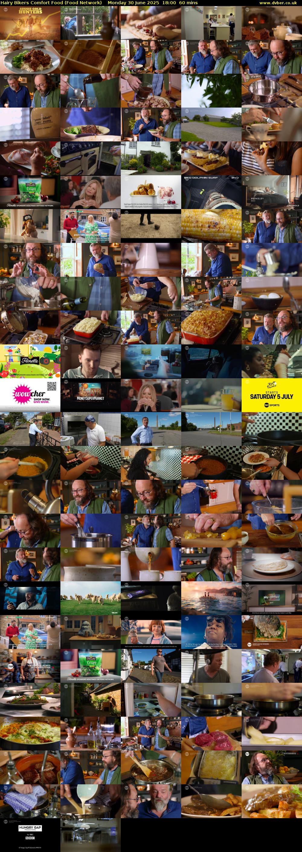 Hairy Bikers Comfort Food (Food Network) Monday 30 June 2025 18:00 - 19:00