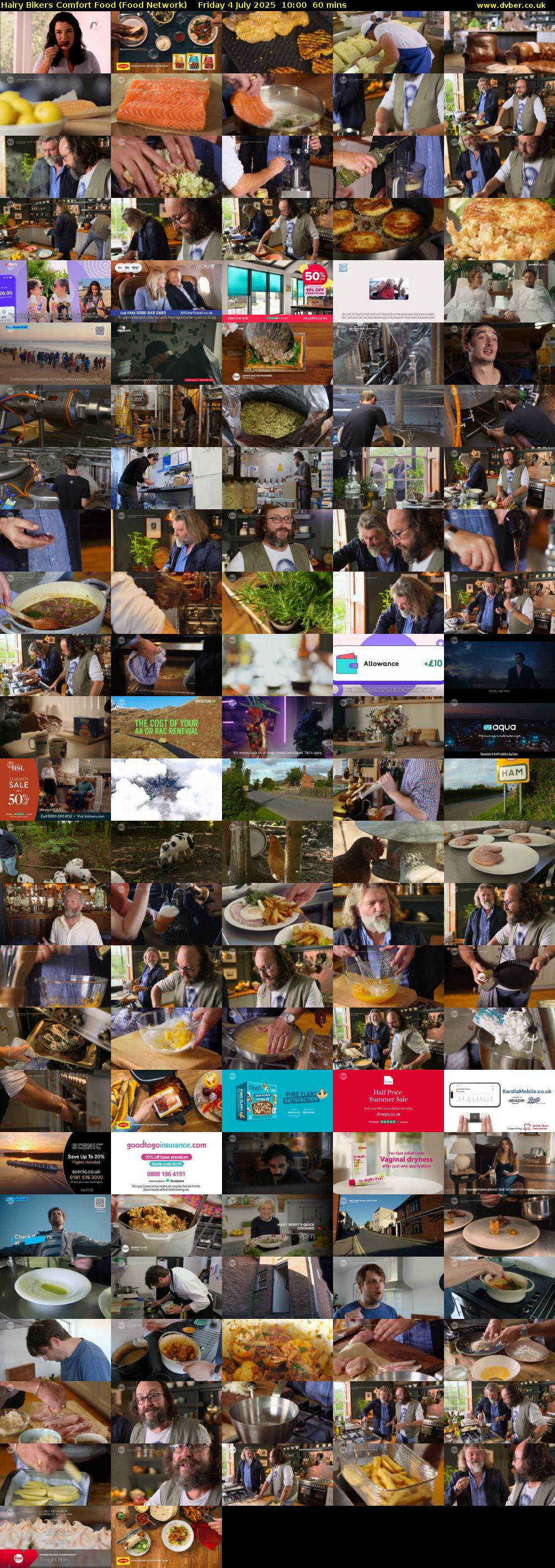 Hairy Bikers Comfort Food (Food Network) Friday 4 July 2025 10:00 - 11:00