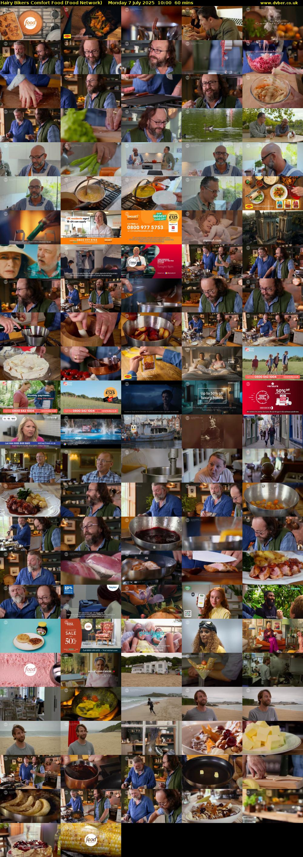 Hairy Bikers Comfort Food (Food Network) Monday 7 July 2025 10:00 - 11:00
