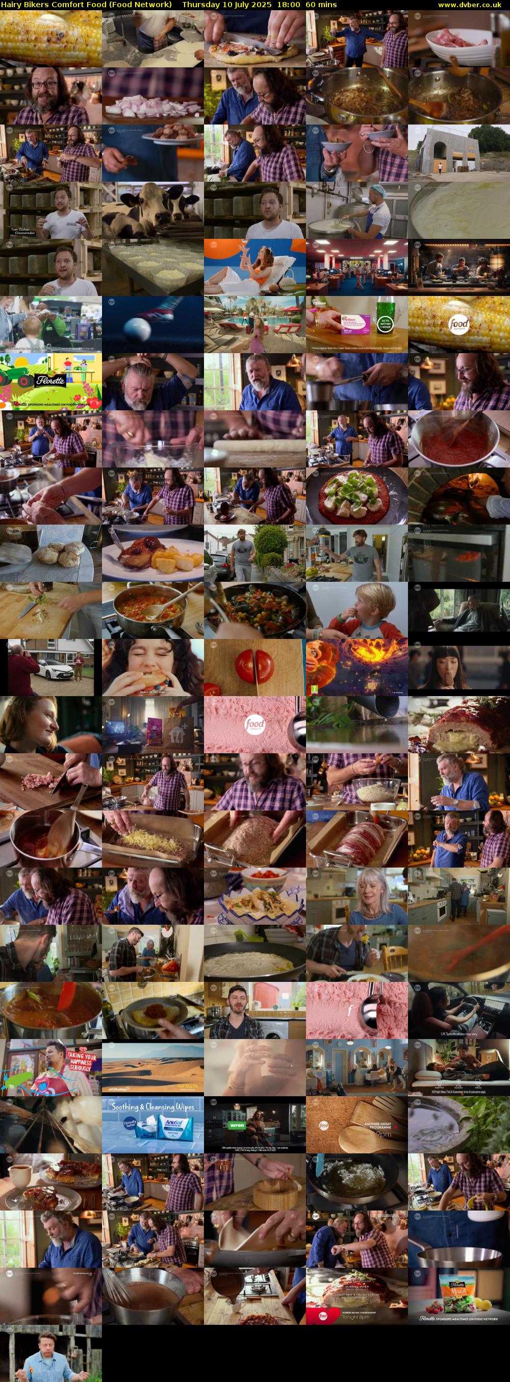 Hairy Bikers Comfort Food (Food Network) Thursday 10 July 2025 18:00 - 19:00