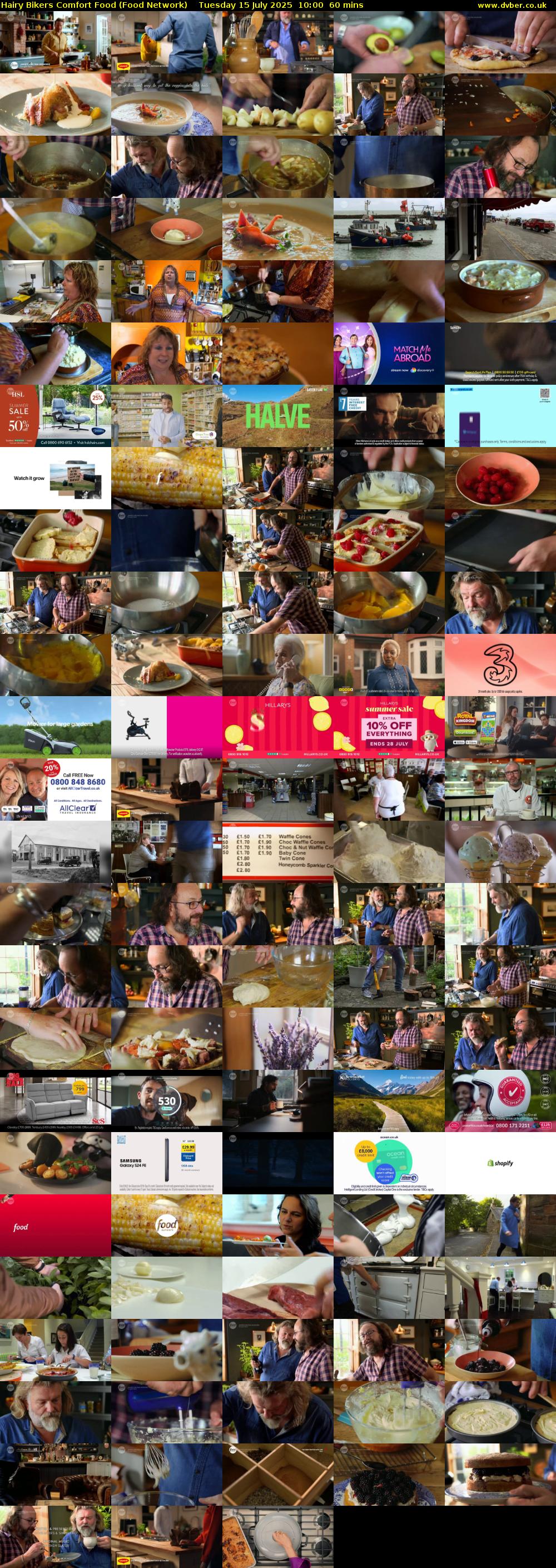 Hairy Bikers Comfort Food (Food Network) Tuesday 15 July 2025 10:00 - 11:00