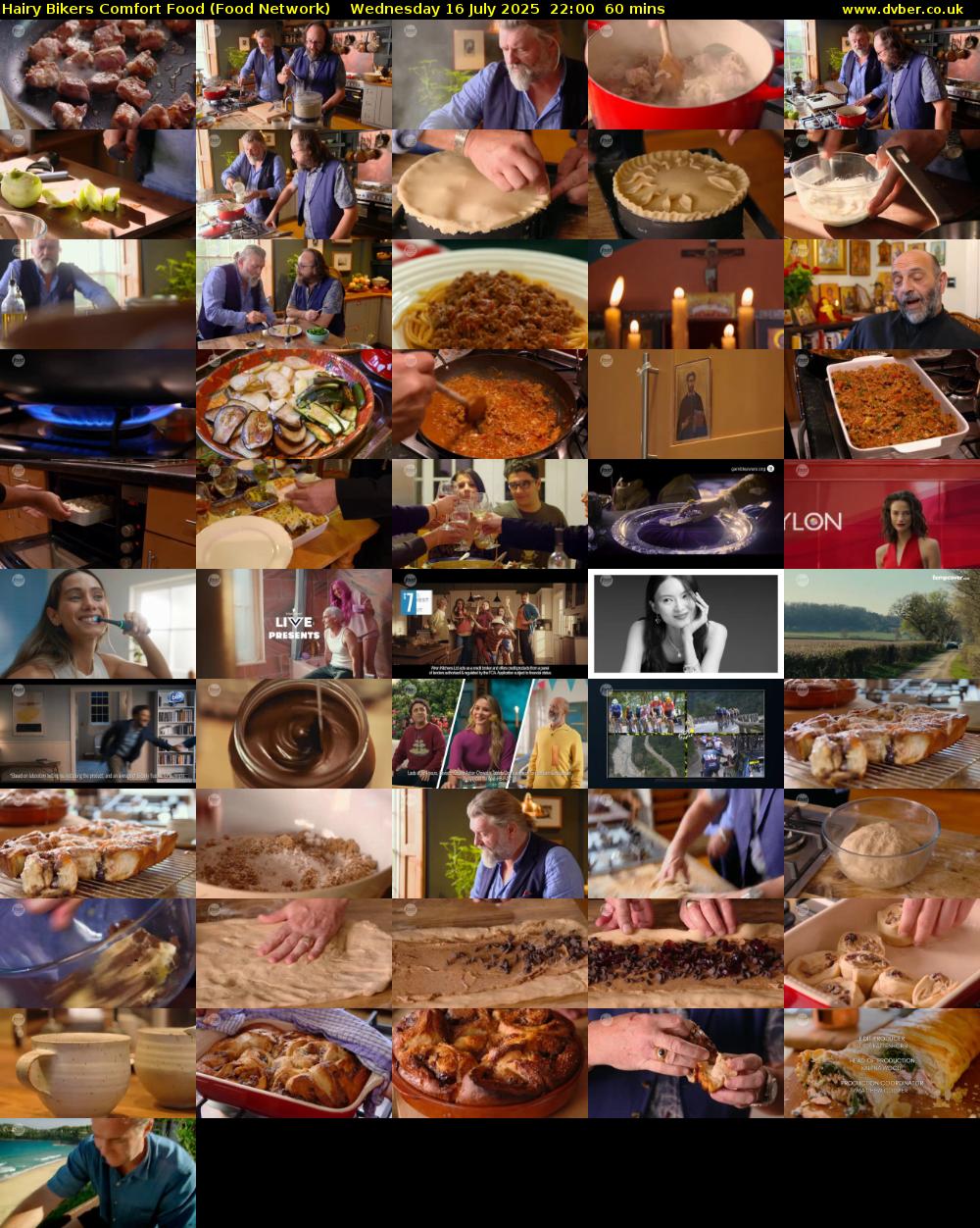 Hairy Bikers Comfort Food (Food Network) Wednesday 16 July 2025 22:00 - 23:00