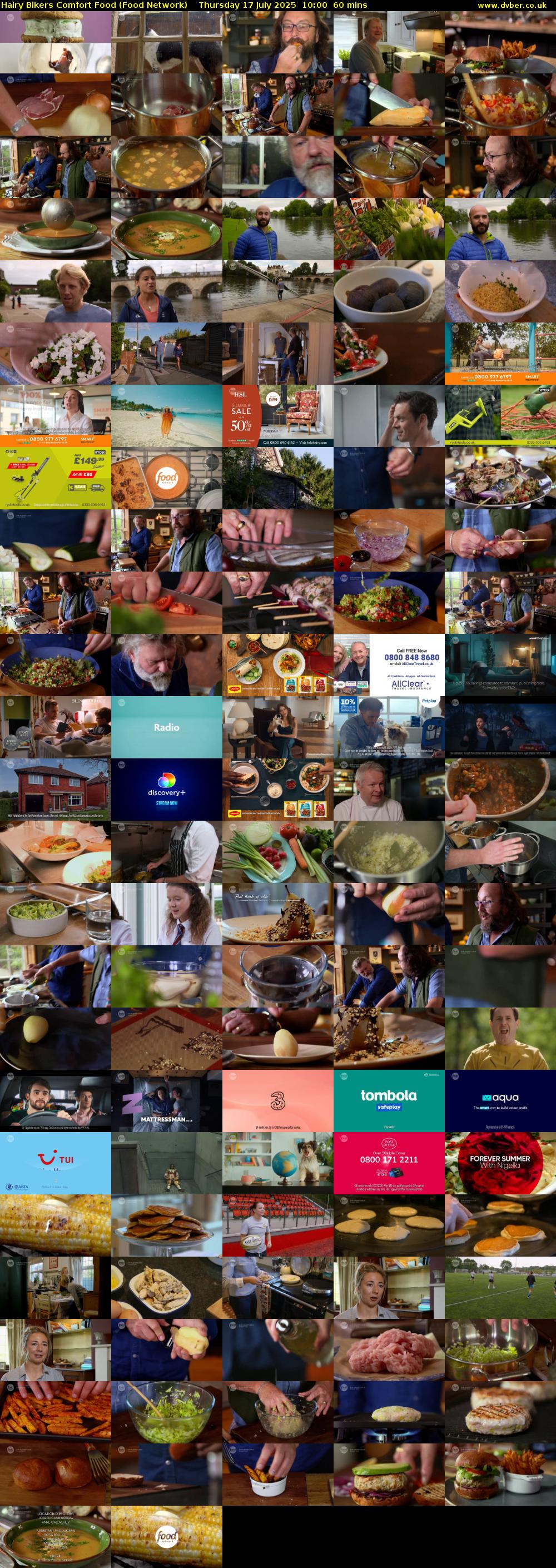 Hairy Bikers Comfort Food (Food Network) Thursday 17 July 2025 10:00 - 11:00
