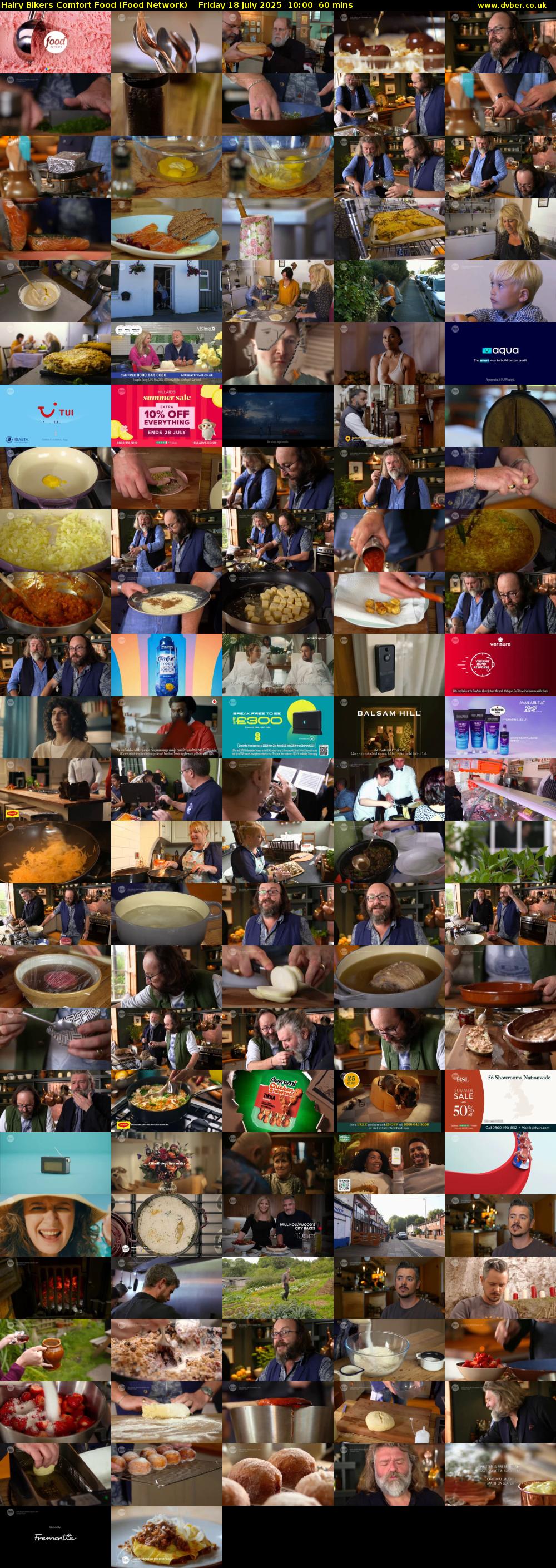 Hairy Bikers Comfort Food (Food Network) Friday 18 July 2025 10:00 - 11:00