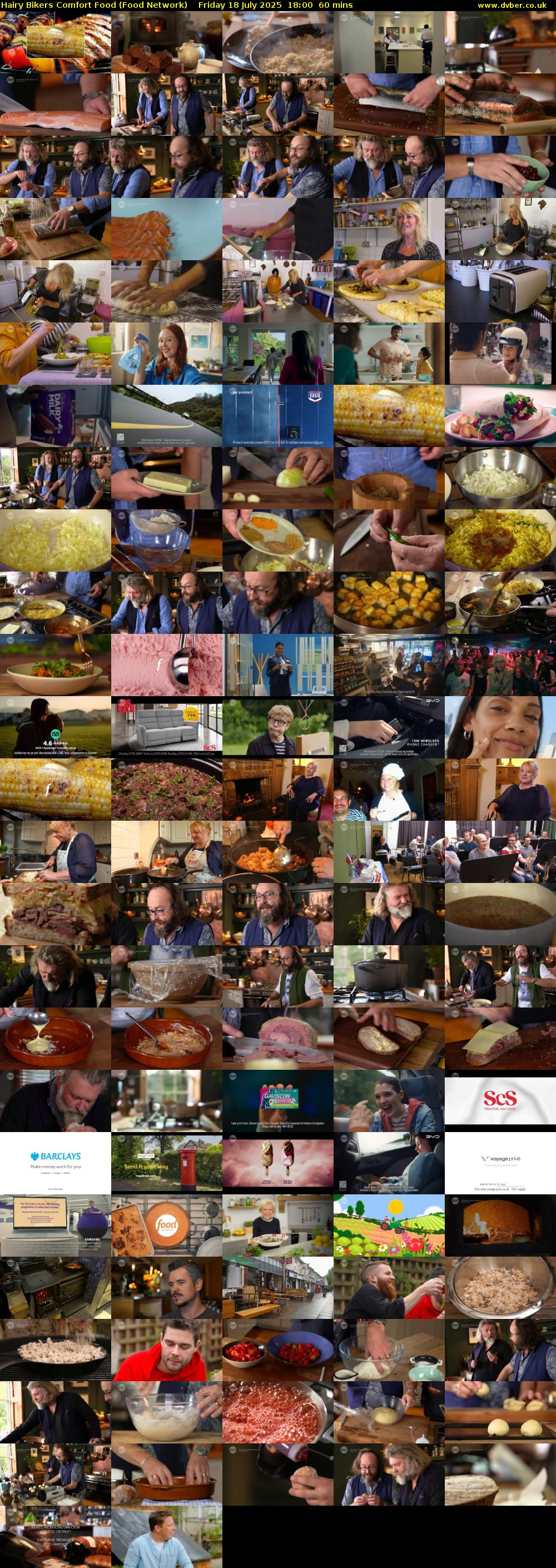 Hairy Bikers Comfort Food (Food Network) Friday 18 July 2025 18:00 - 19:00