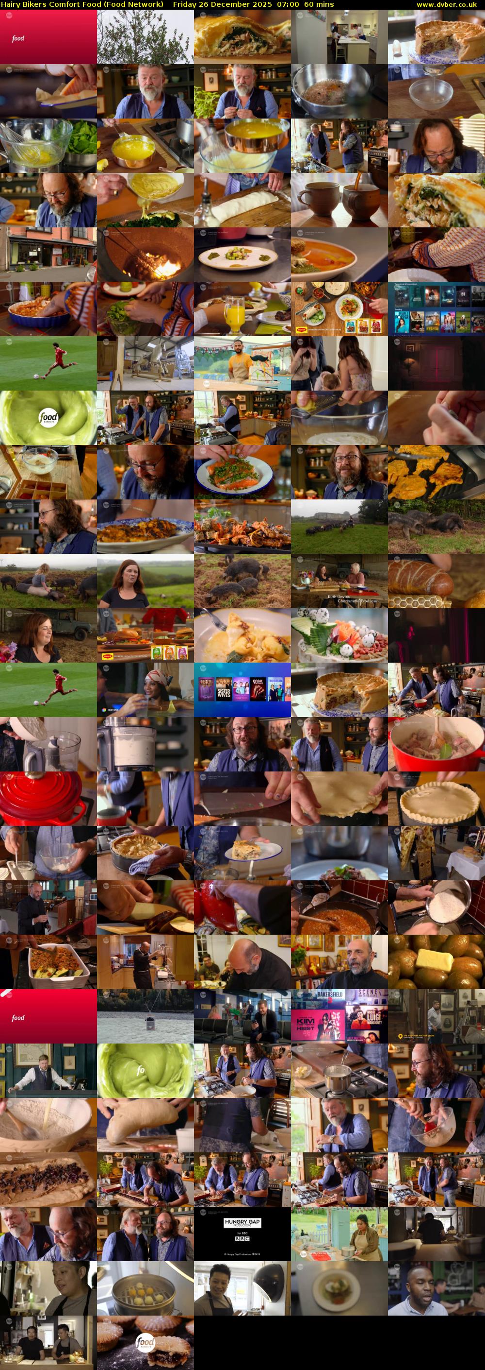 Hairy Bikers Comfort Food (Food Network) Friday 26 December 2025 07:00 - 08:00