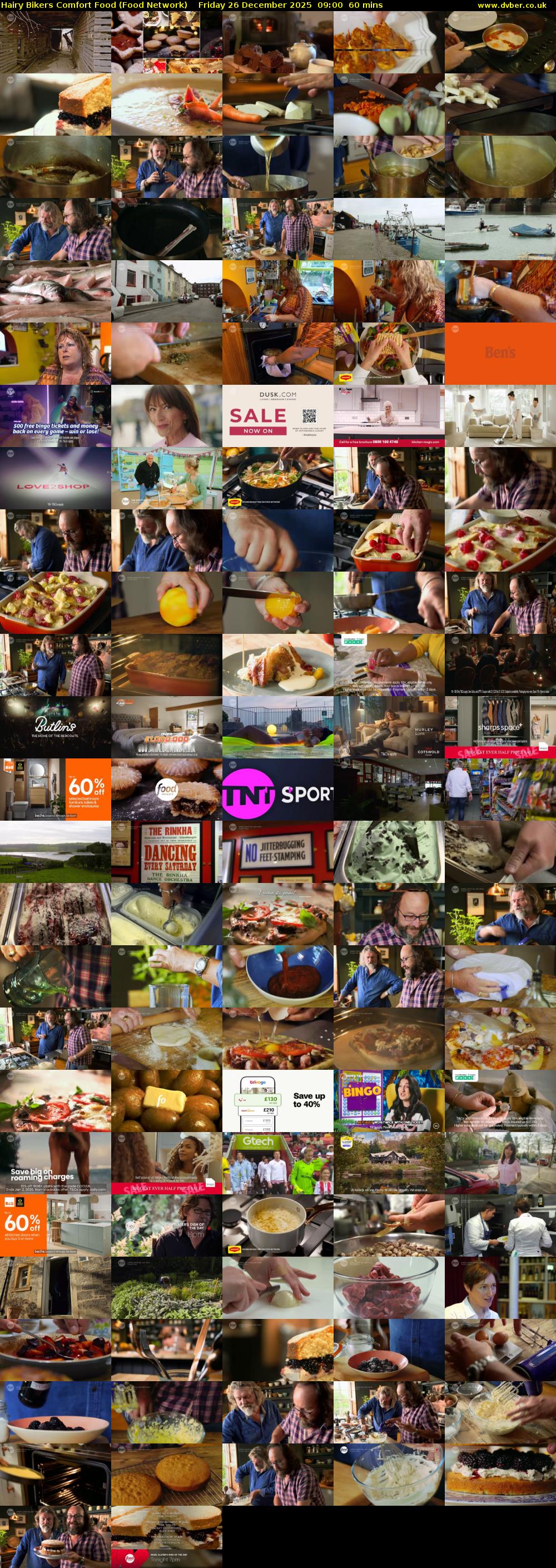 Hairy Bikers Comfort Food (Food Network) Friday 26 December 2025 09:00 - 10:00