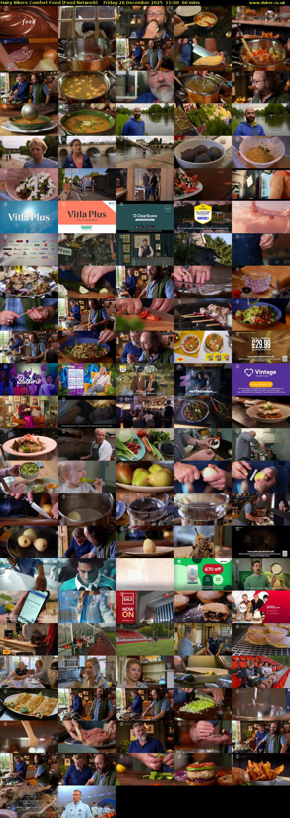 Hairy Bikers Comfort Food (Food Network) Friday 26 December 2025 11:00 - 12:00