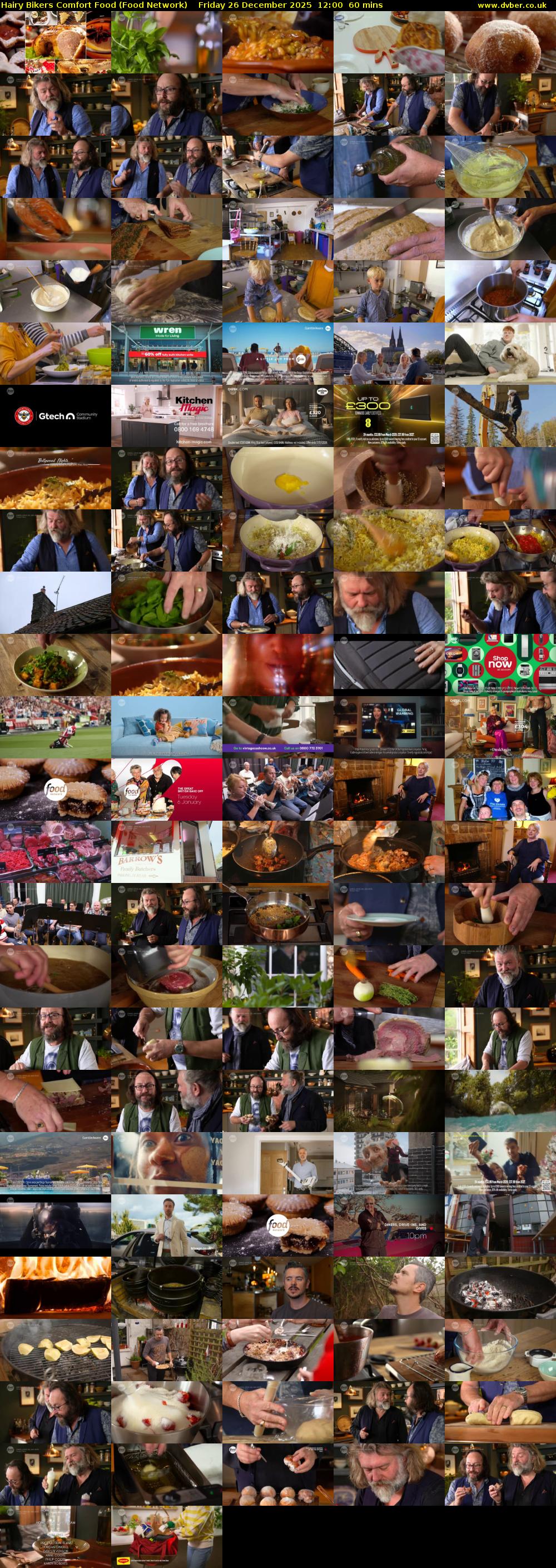 Hairy Bikers Comfort Food (Food Network) Friday 26 December 2025 12:00 - 13:00