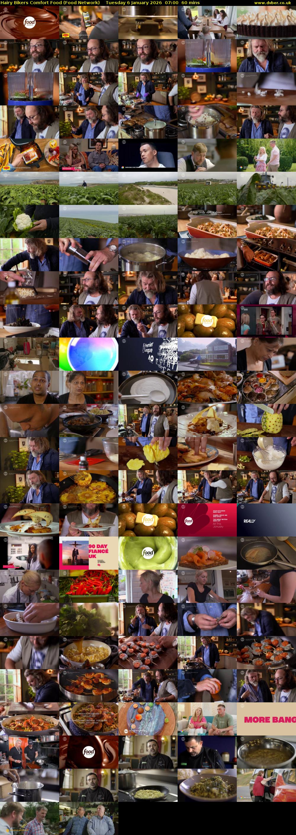 Hairy Bikers Comfort Food (Food Network) Tuesday 6 January 2026 07:00 - 08:00