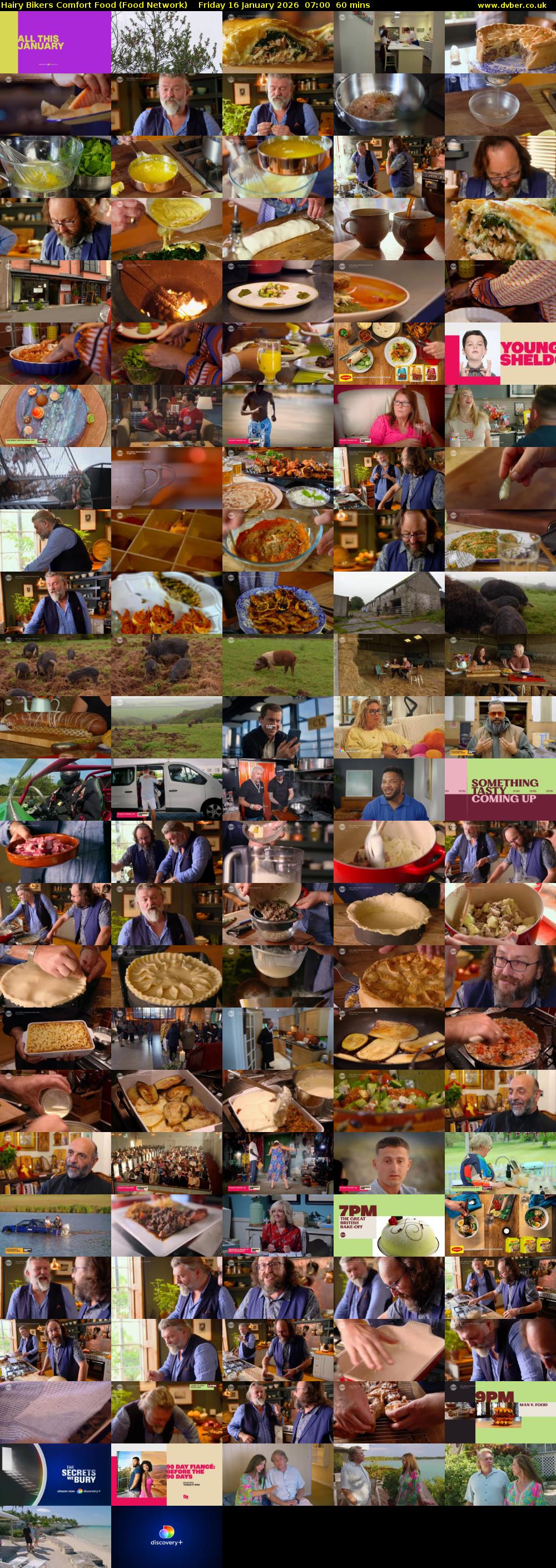 Hairy Bikers Comfort Food (Food Network) Friday 16 January 2026 07:00 - 08:00