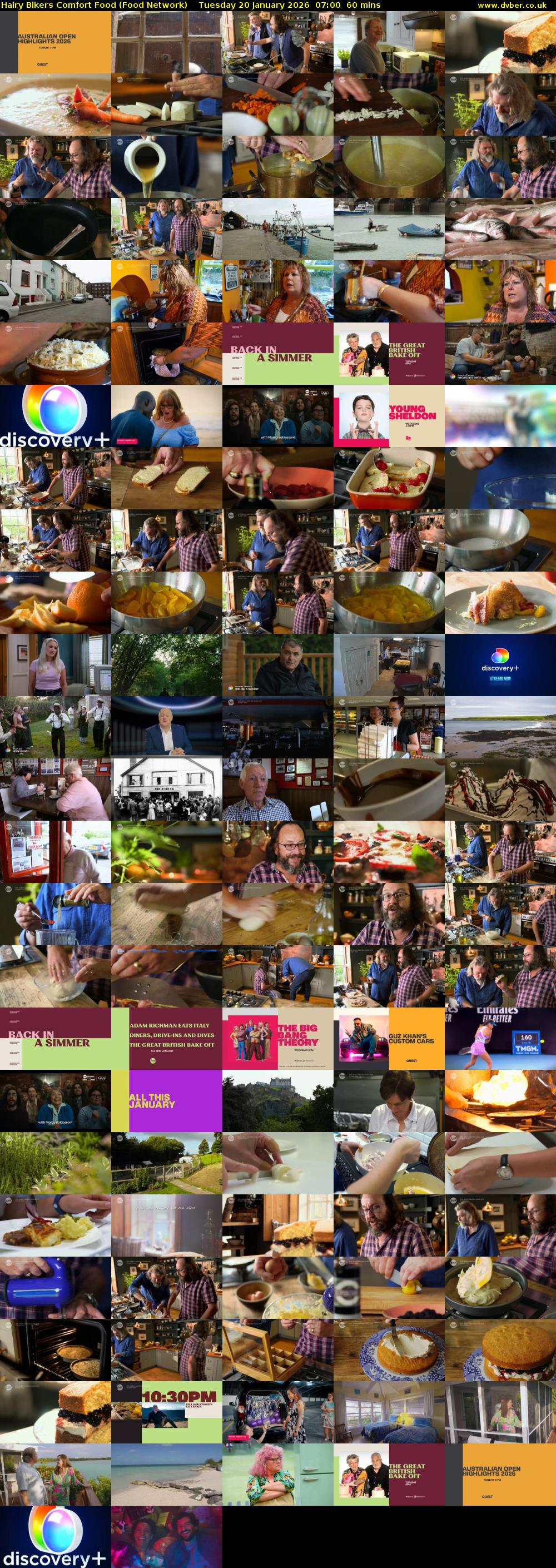 Hairy Bikers Comfort Food (Food Network) Tuesday 20 January 2026 07:00 - 08:00