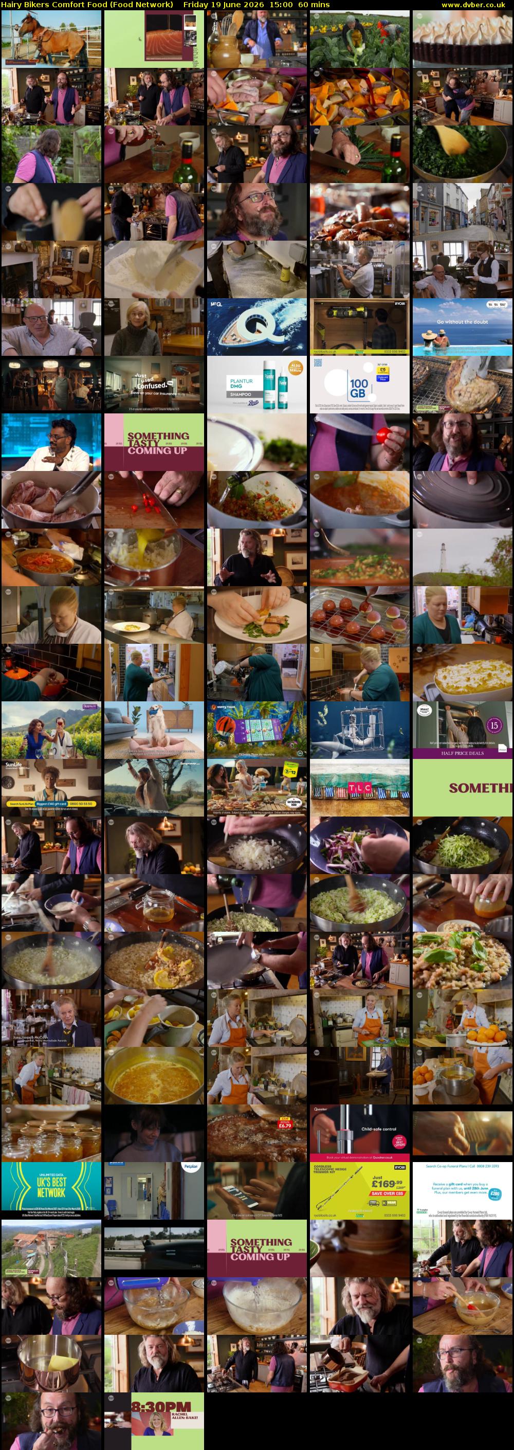 Hairy Bikers Comfort Food (Food Network) Friday 19 June 2026 15:00 - 16:00