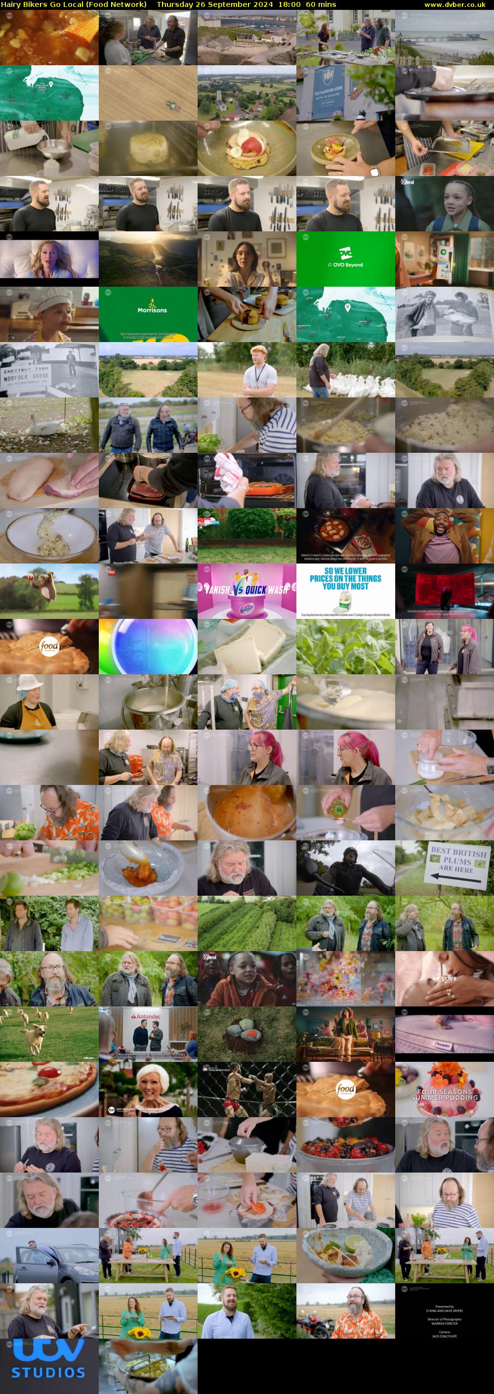 Hairy Bikers Go Local (Food Network) Thursday 26 September 2024 18:00 - 19:00