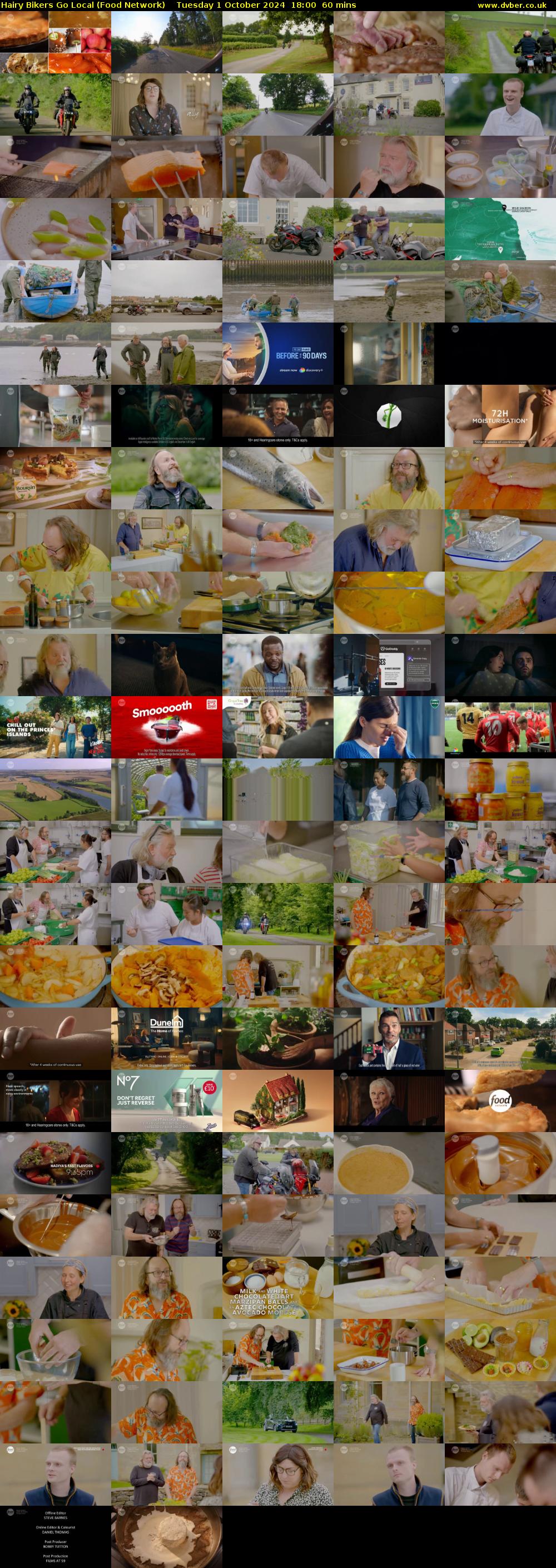 Hairy Bikers Go Local (Food Network) Tuesday 1 October 2024 18:00 - 19:00